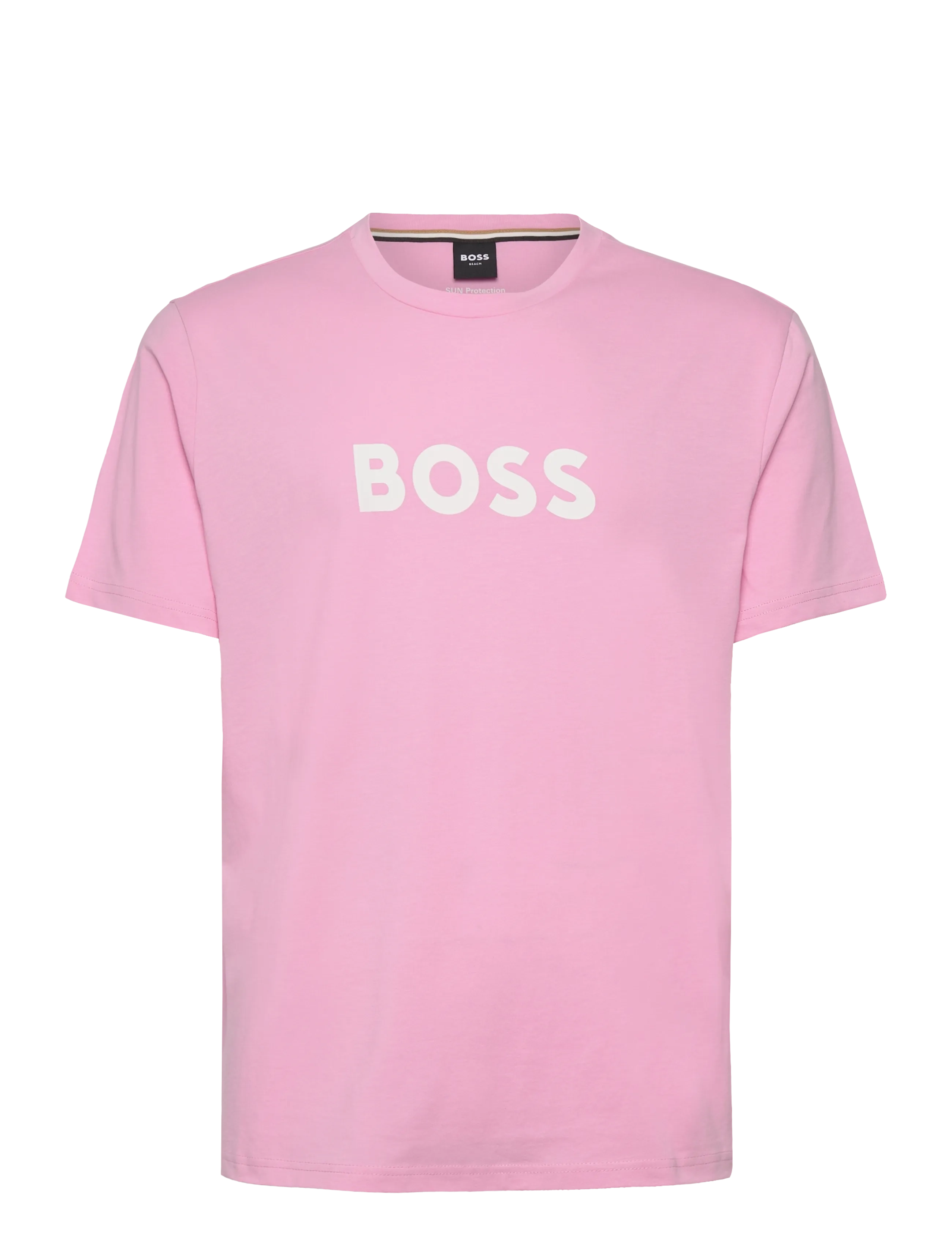 BOSS T-Shirt Rn, S, Pink, T-Shirts > Kortærmede, Herre
