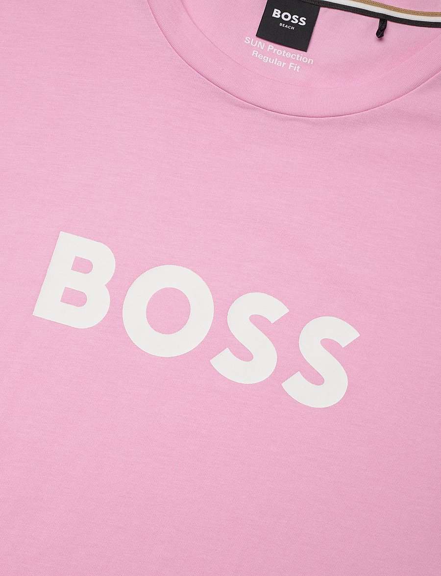 BOSS - T-Shirt RN - lühikeste varrukatega t-särgid - light/pastel pink - 2