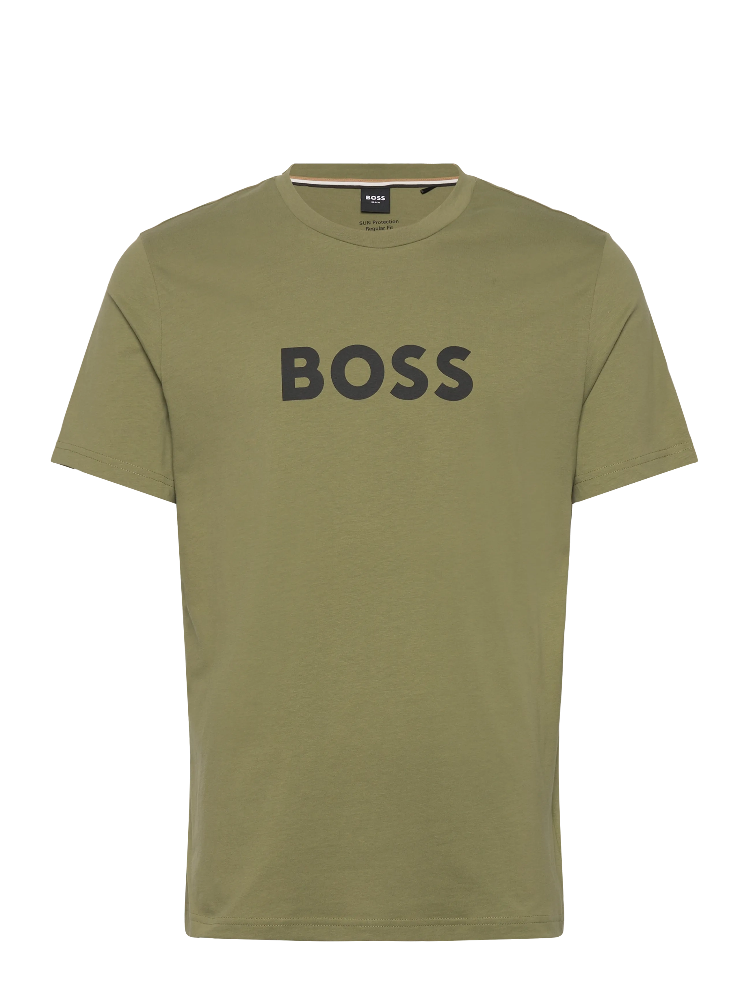 BOSS T-Shirt Rn Khaki - S - Herren