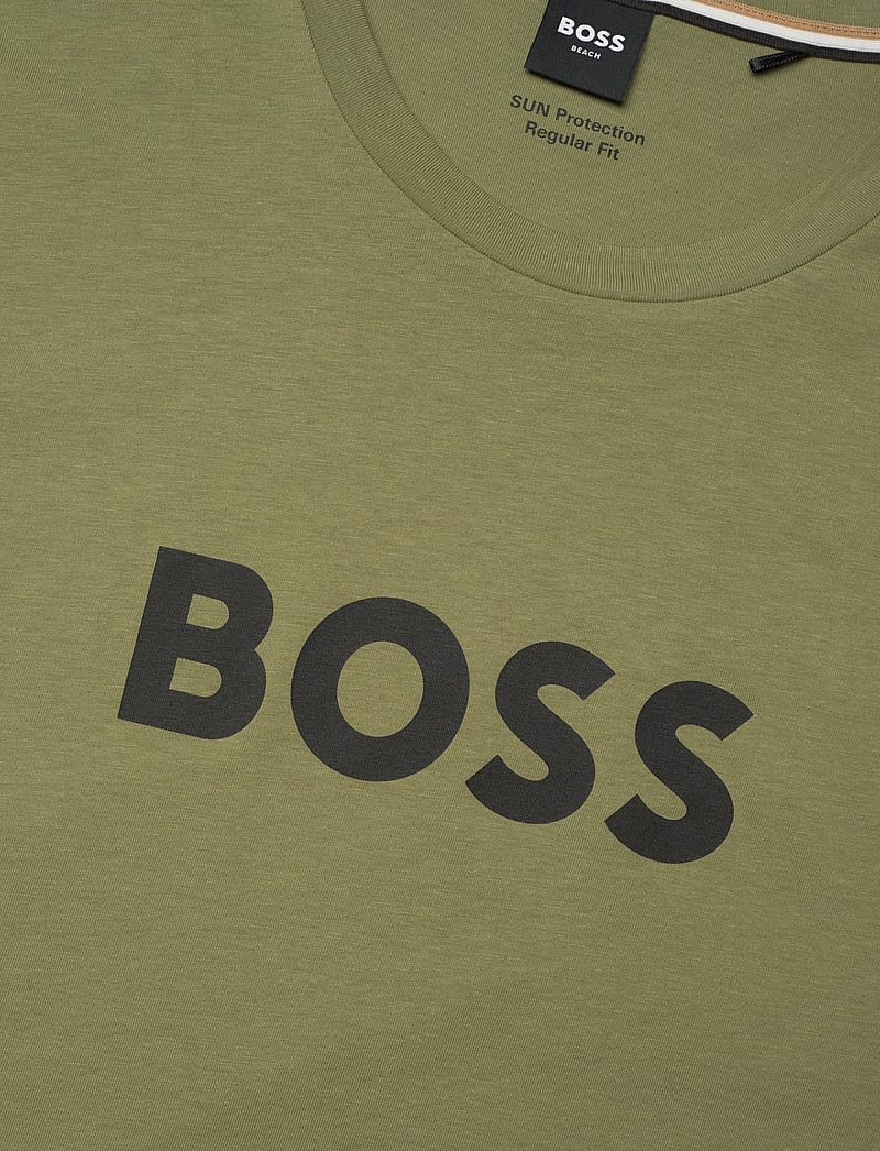 BOSS - T-Shirt RN - kortærmede t-shirts - medium green - 2