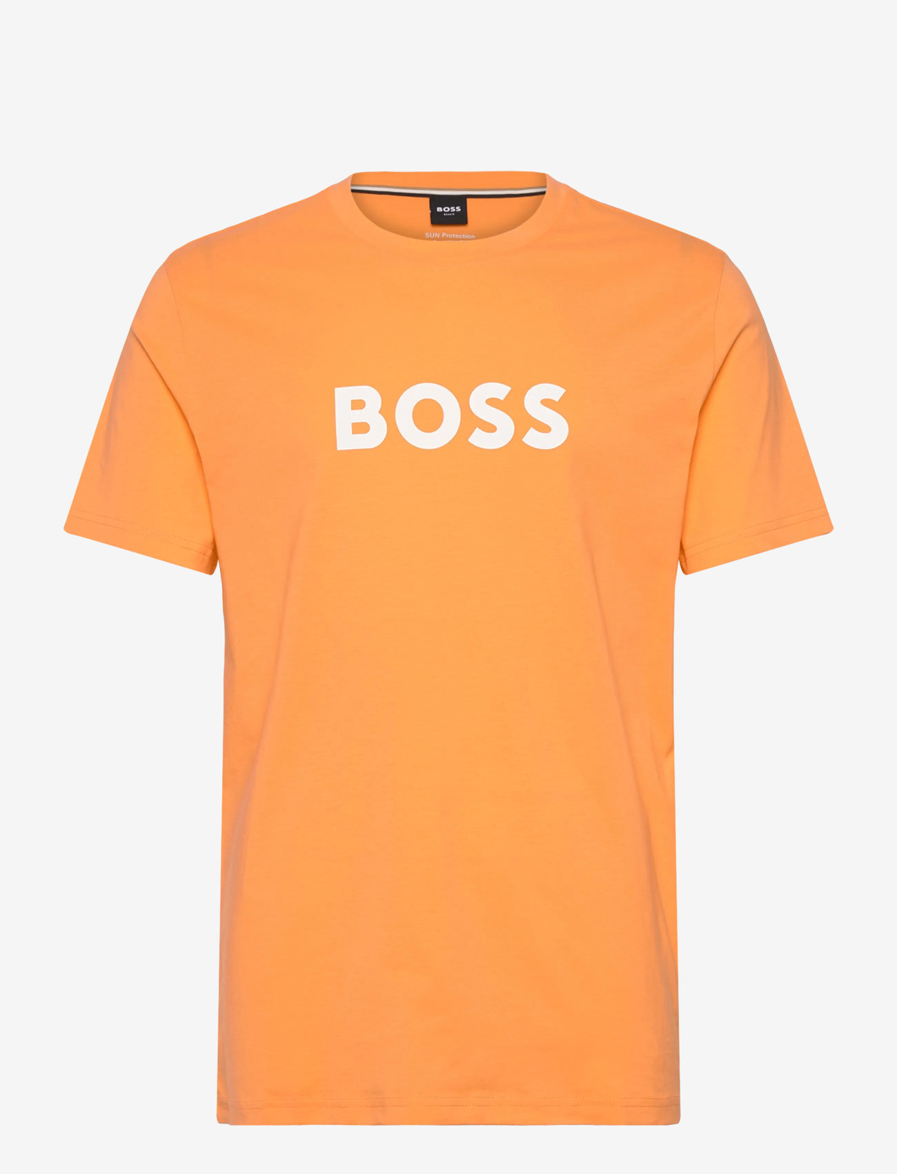 BOSS - T-Shirt RN - kortärmade t-shirts - medium orange - 0