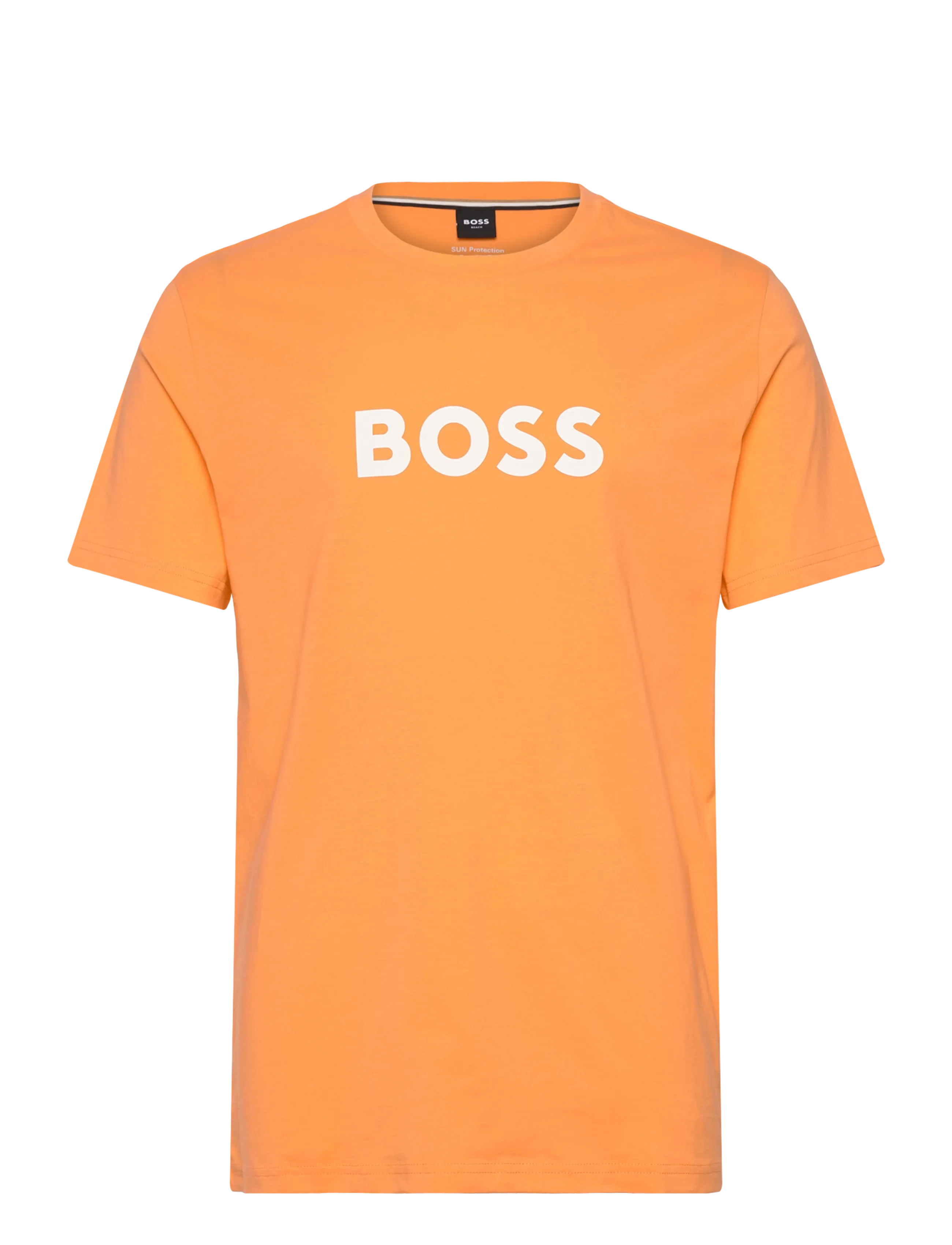 BOSS T-Shirt RN - Tøj - MEDIUM ORANGE / orange