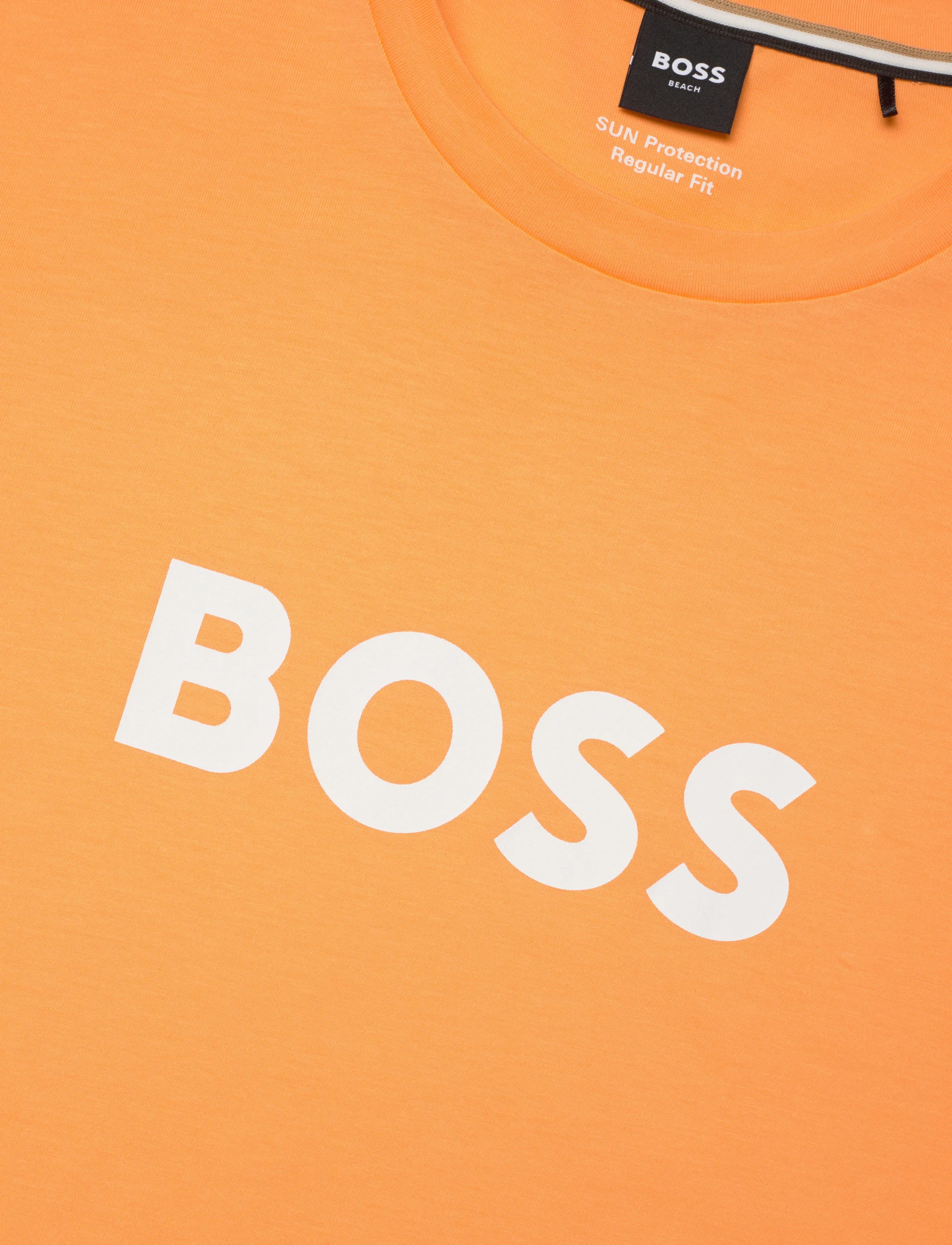 BOSS - T-Shirt RN - short-sleeved t-shirts - medium orange - 2