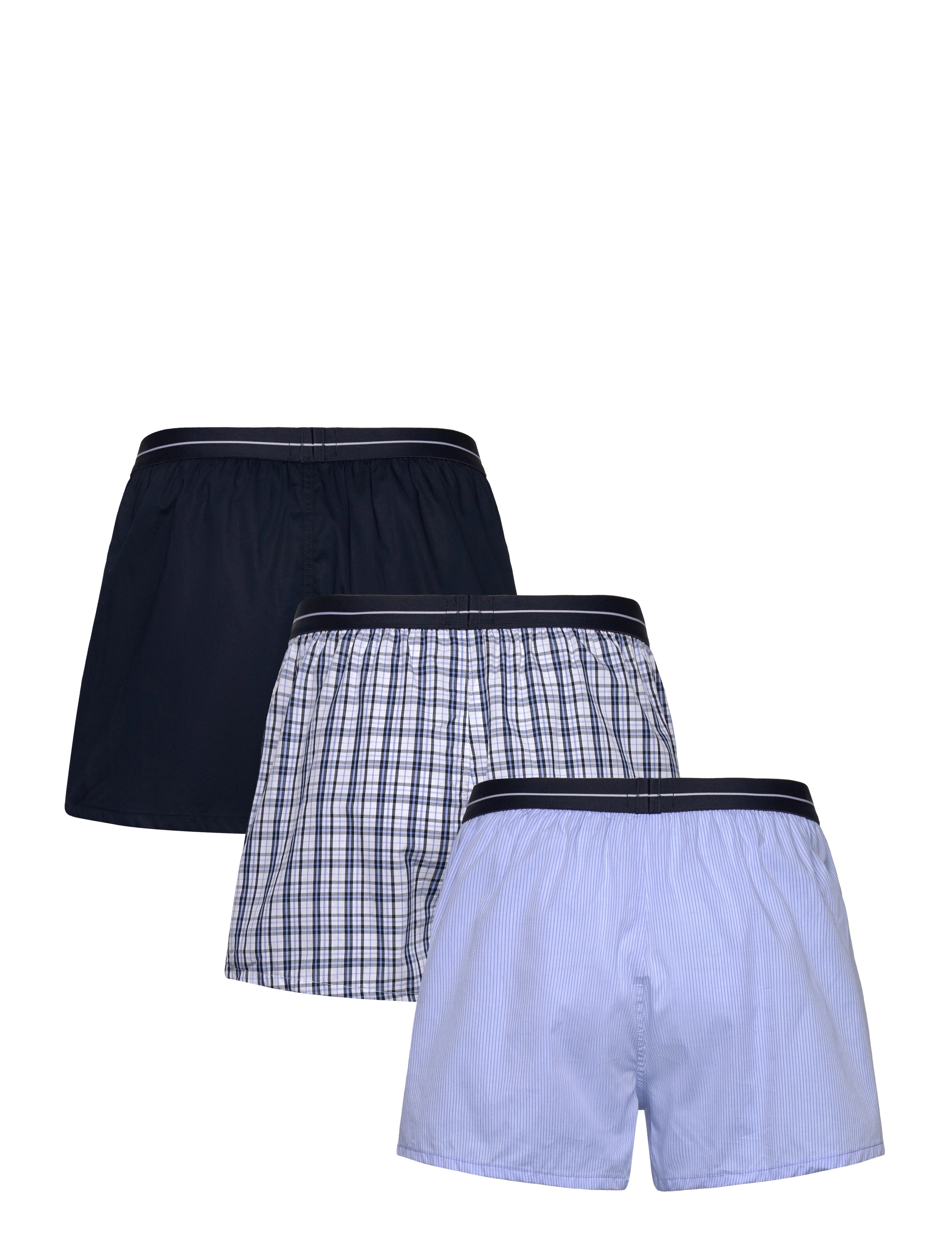 BOSS - 3P Woven Boxer - open blue - 1