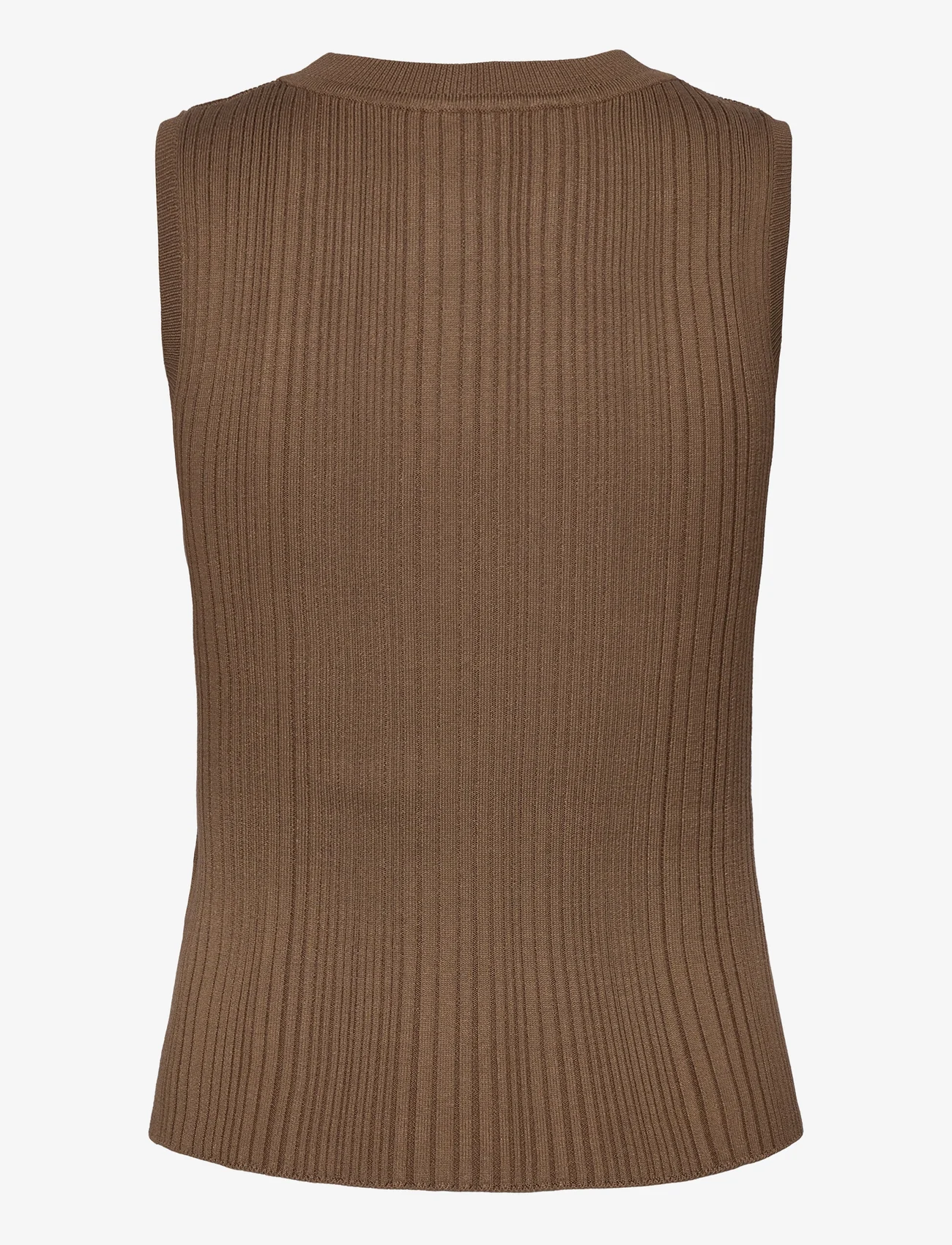 BOSS - Felishia - knitted vests - open brown - 1