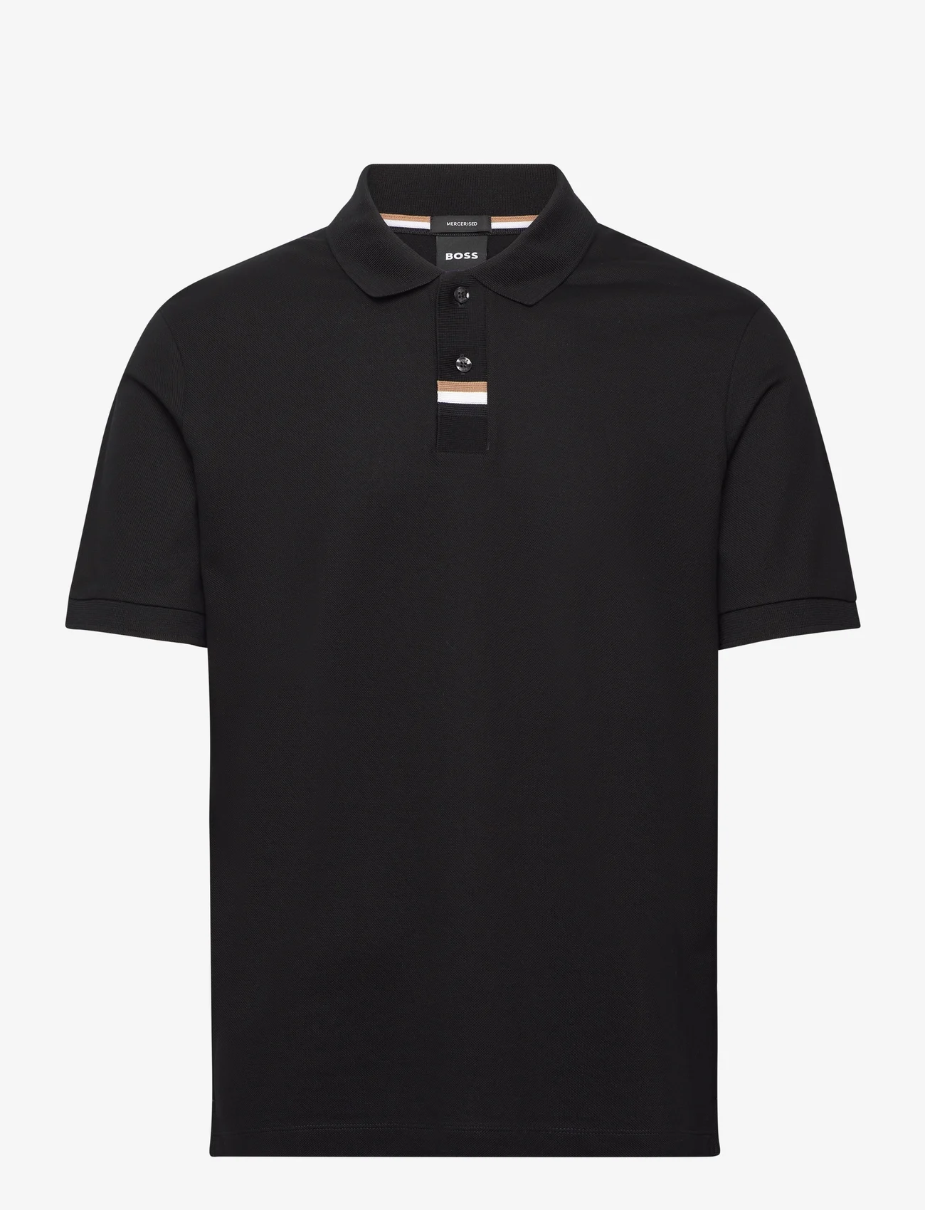 BOSS - Parlay 424 - polo marškinėliai trumpomis rankovėmis - black - 0