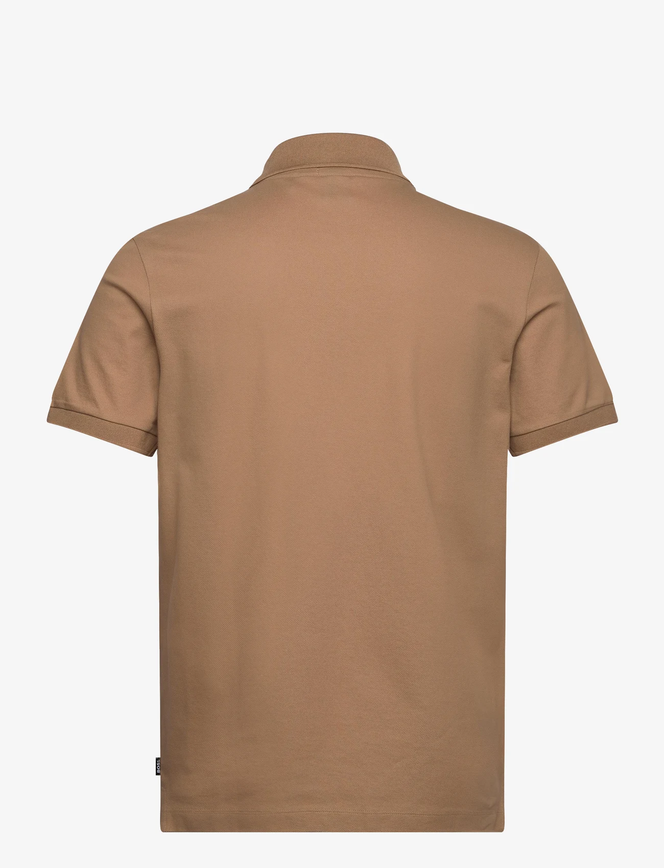 BOSS - Parlay 424 - short-sleeved polos - medium beige - 1