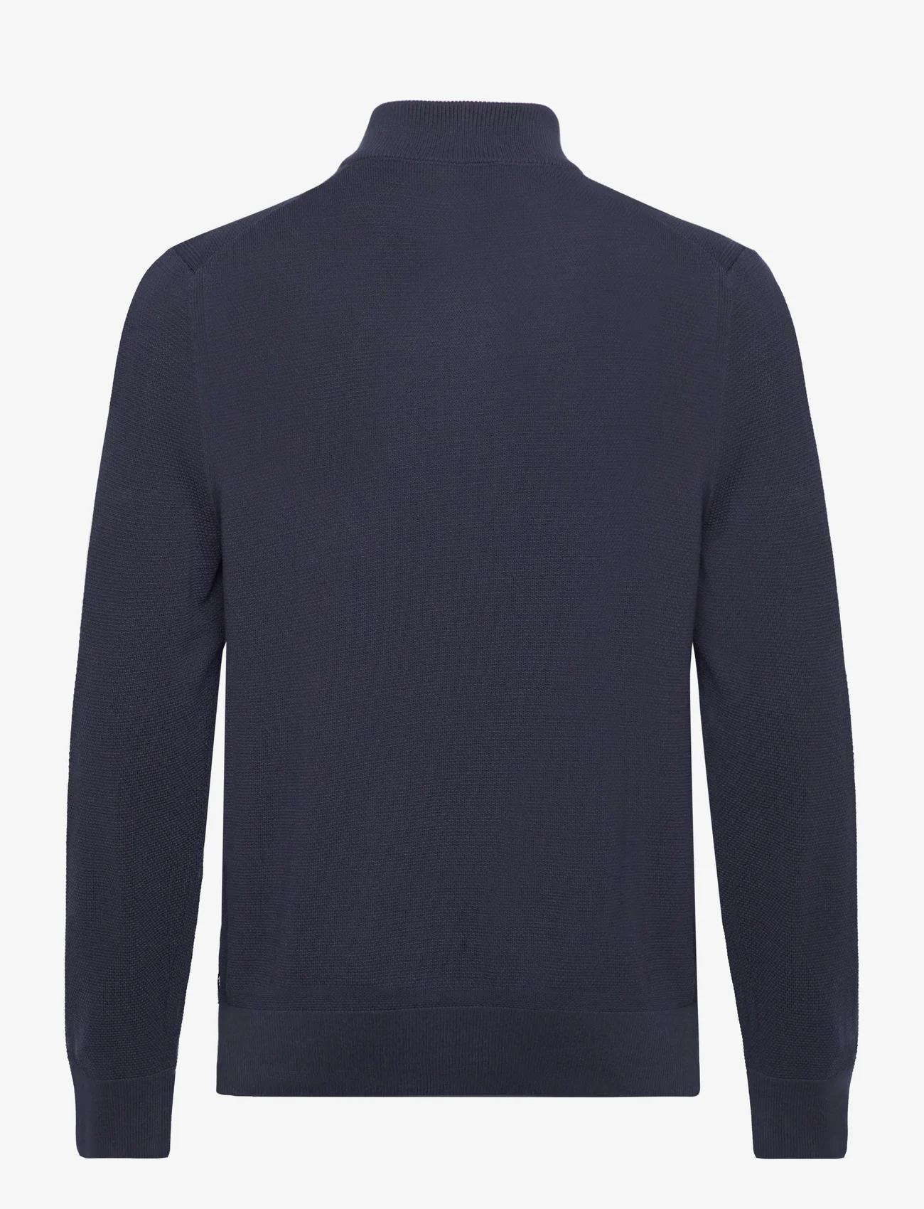 BOSS - Ebrando-P - swetry zapinane do połowy - dark blue - 1