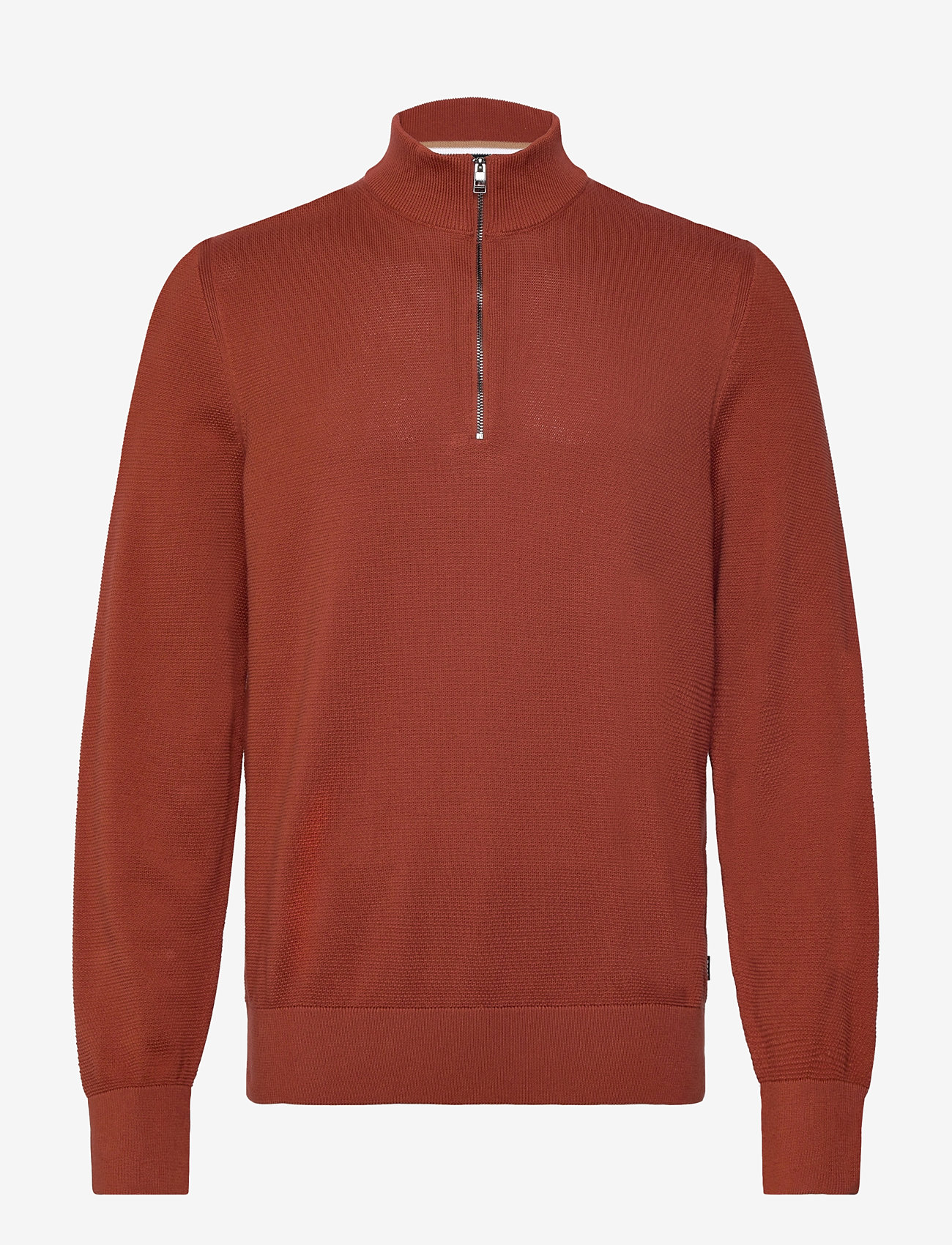 BOSS - Ebrando-P - half zip-trøjer - dark orange - 0