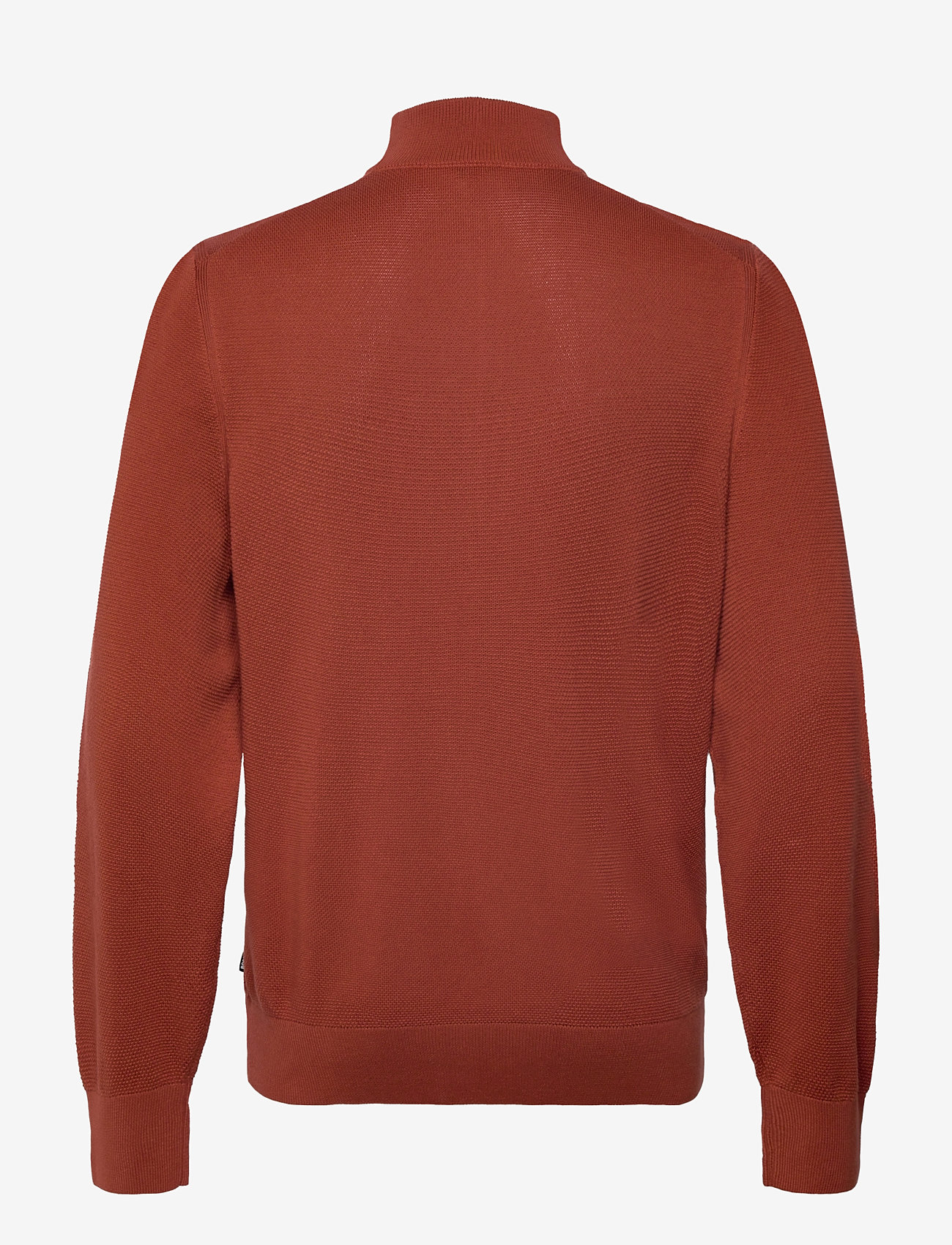 BOSS - Ebrando-P - half zip-trøjer - dark orange - 1