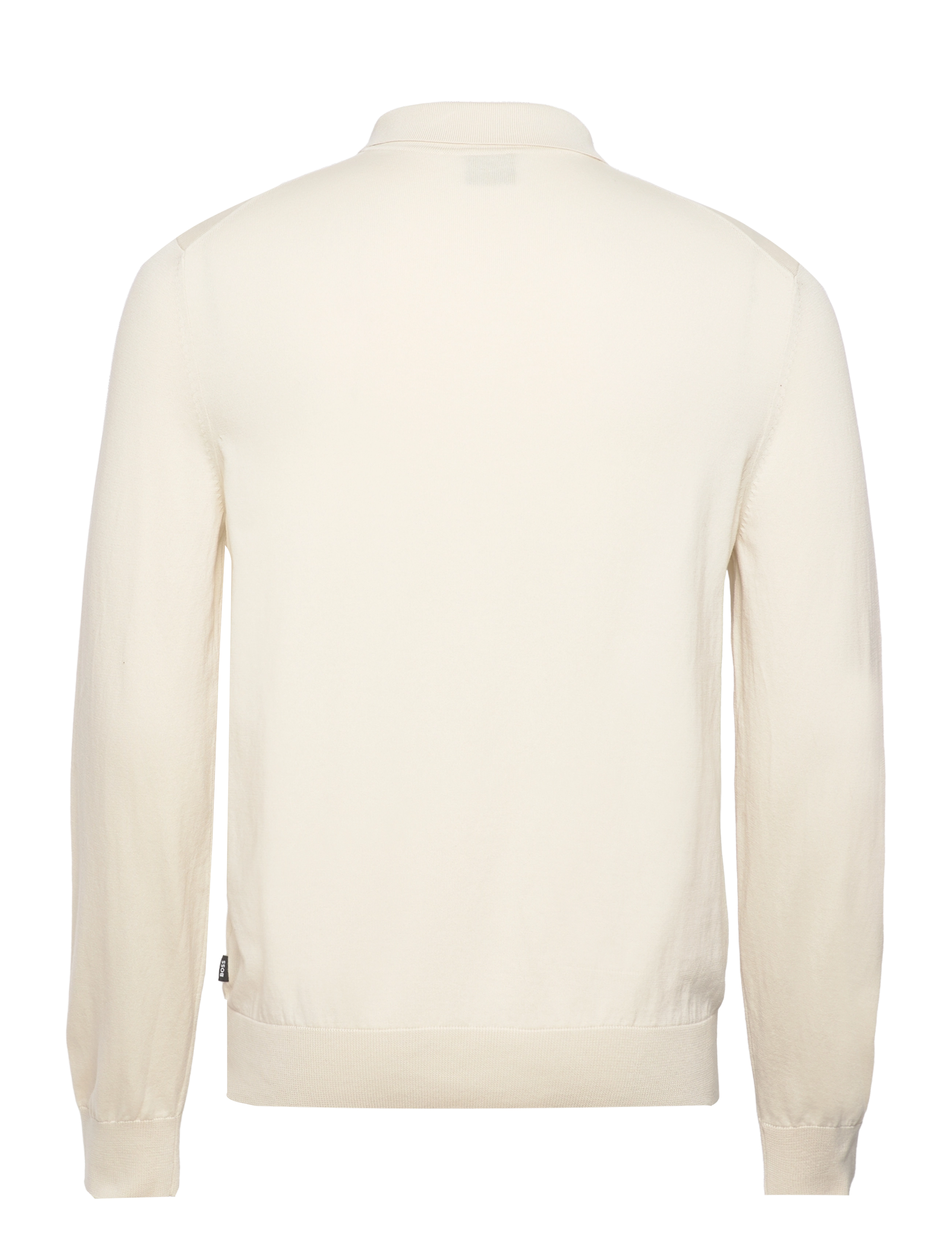 BOSS - Gemello-P - long-sleeved knitted polos - open white - 1