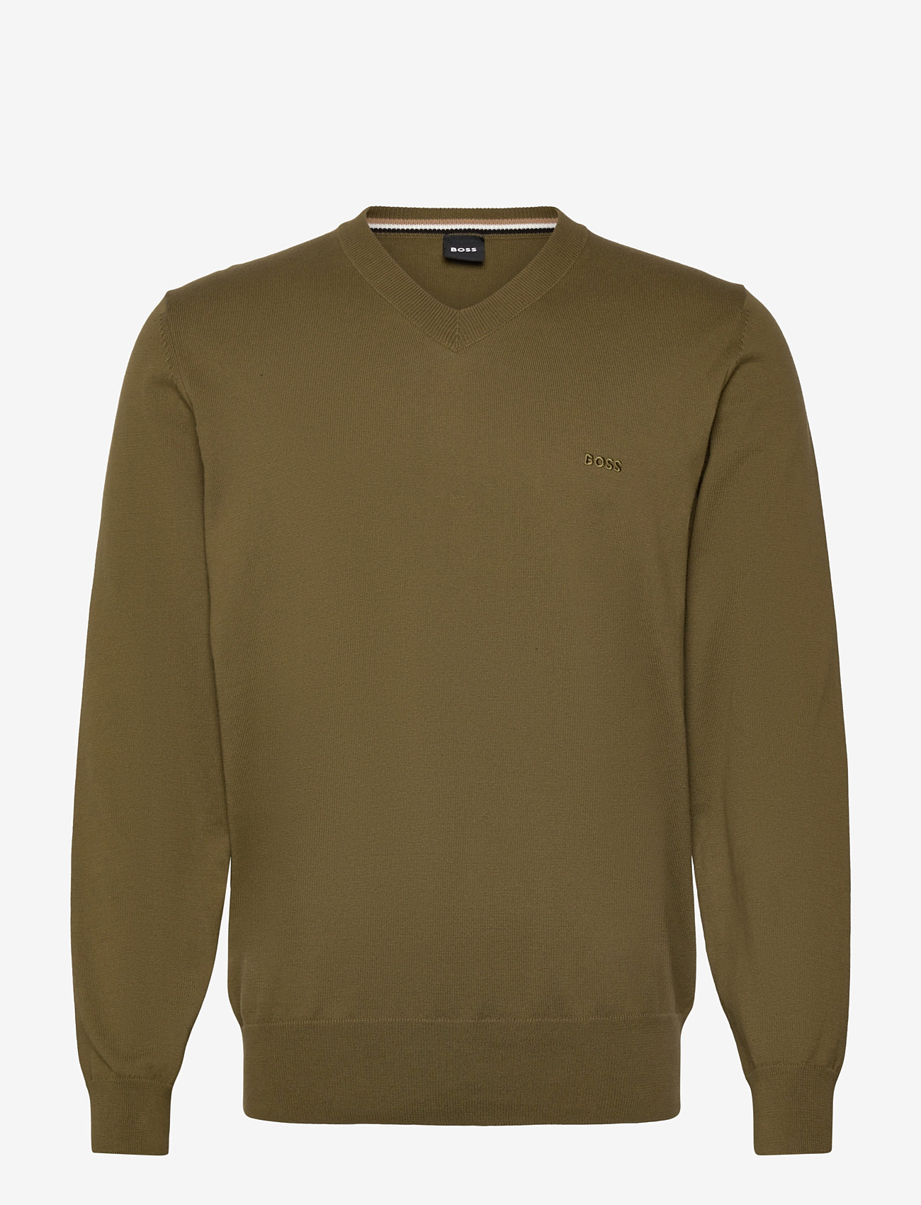 BOSS - Pacello-L - v-ausschnitt - dark green - 0