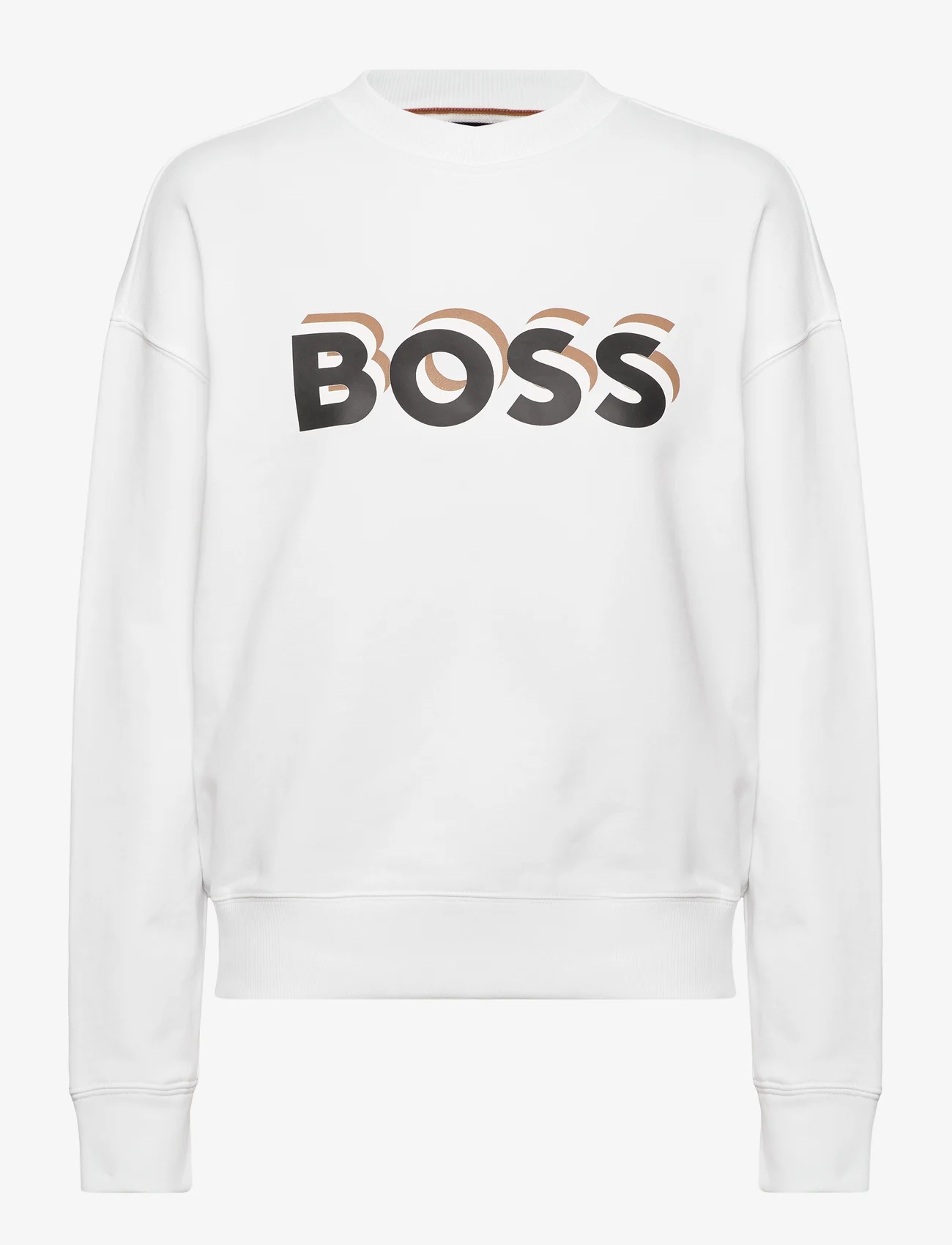 BOSS - Econa - sportiska stila džemperi un džemperi ar kapuci - white - 0