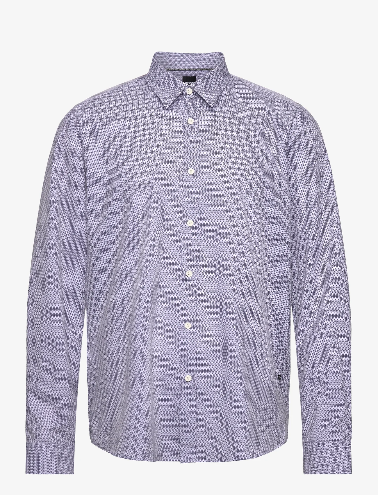 BOSS - P-LIAM-kent-C1-234 - dalykinio stiliaus marškiniai - medium purple - 0