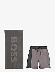 BOSS - Beach Set - badeshorts - medium grey - 2