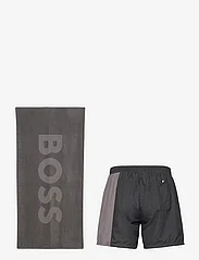 BOSS - Beach Set - swim shorts - medium grey - 3