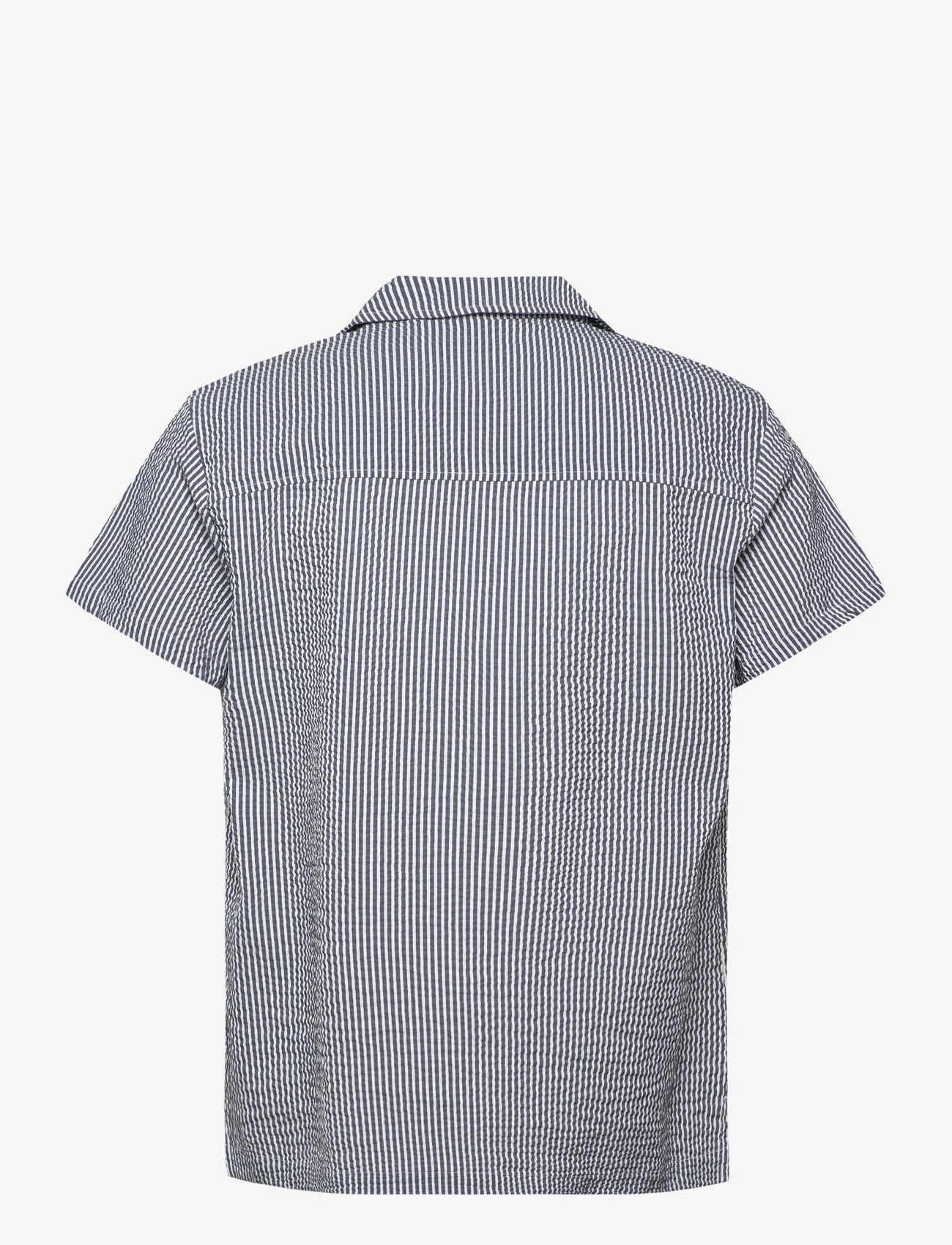 BOSS - Beach Shirt - short-sleeved shirts - navy - 1