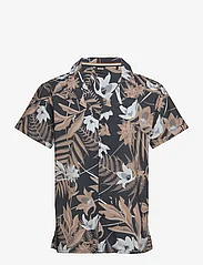 BOSS - Beach Shirt - kortärmade t-shirts - medium beige - 0