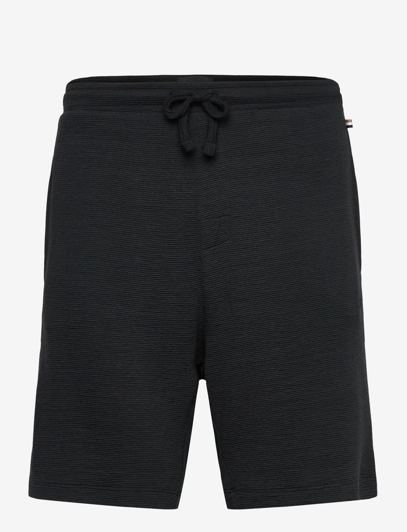 BOSS - Rib Shorts - sweatshorts - black - 0