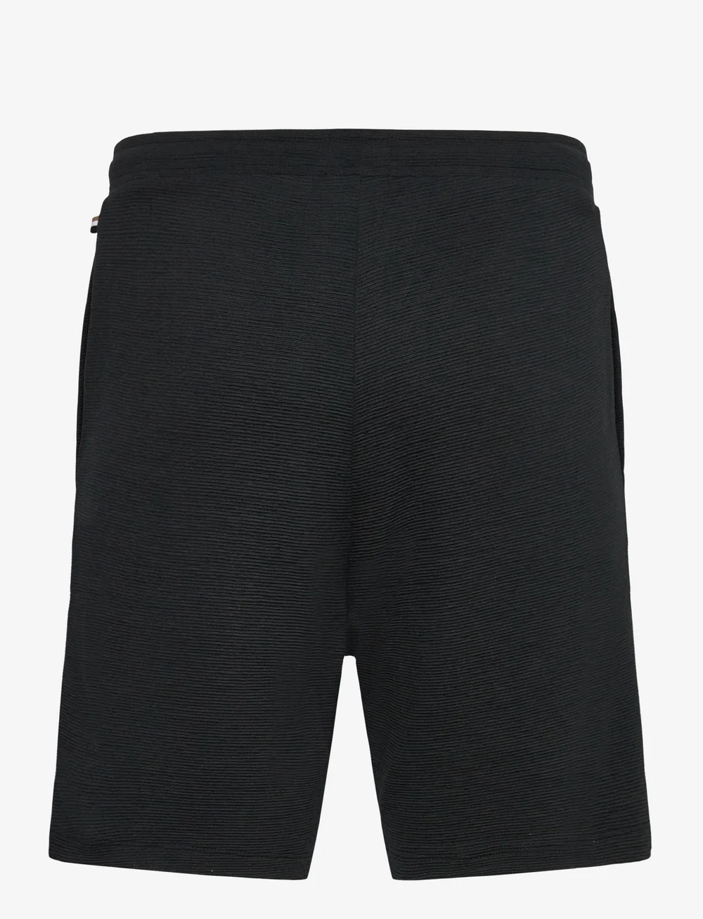 BOSS - Rib Shorts - sweatshorts - black - 1