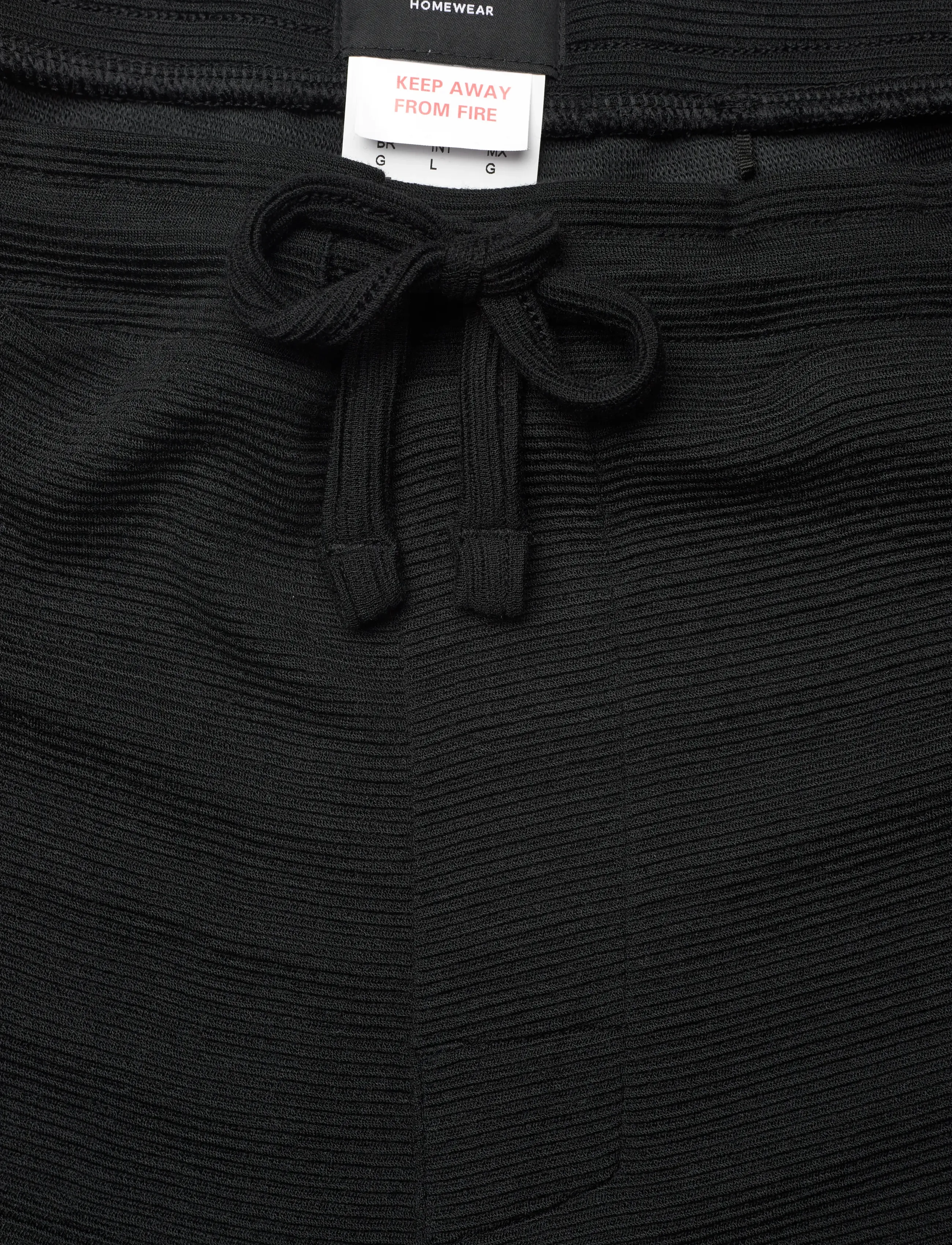 BOSS - Rib Shorts - laveste priser - black - 3
