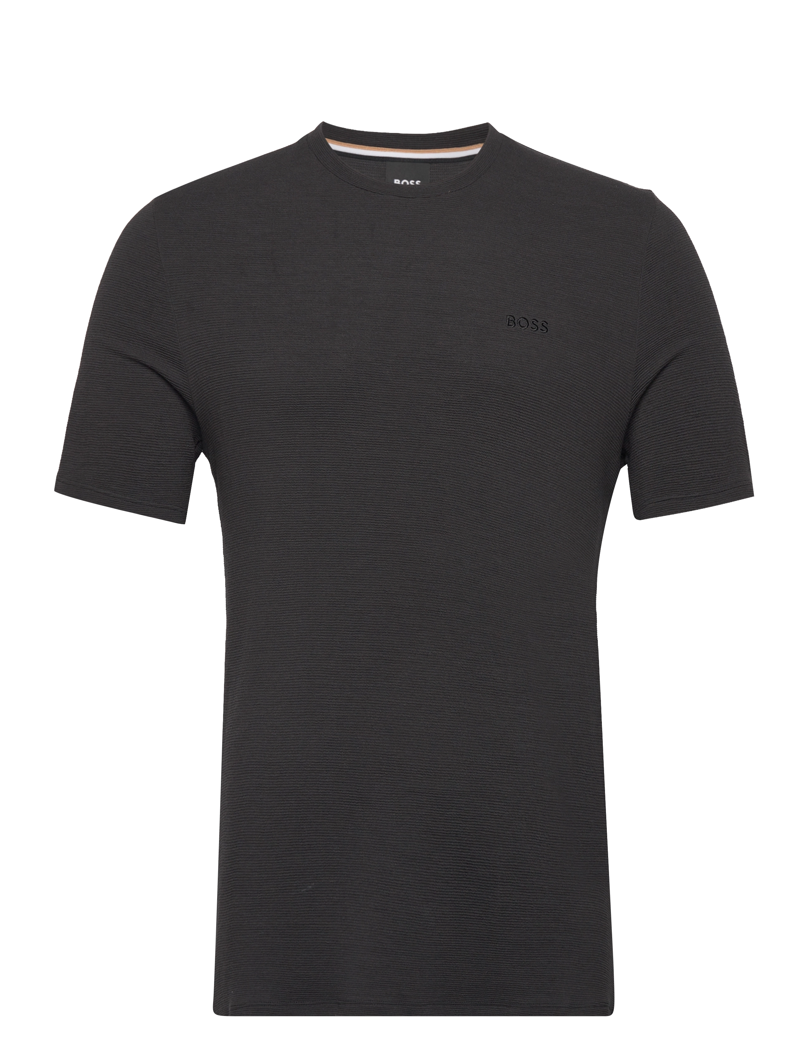 BOSS Rib T-Shirt - Deals - BLACK / black