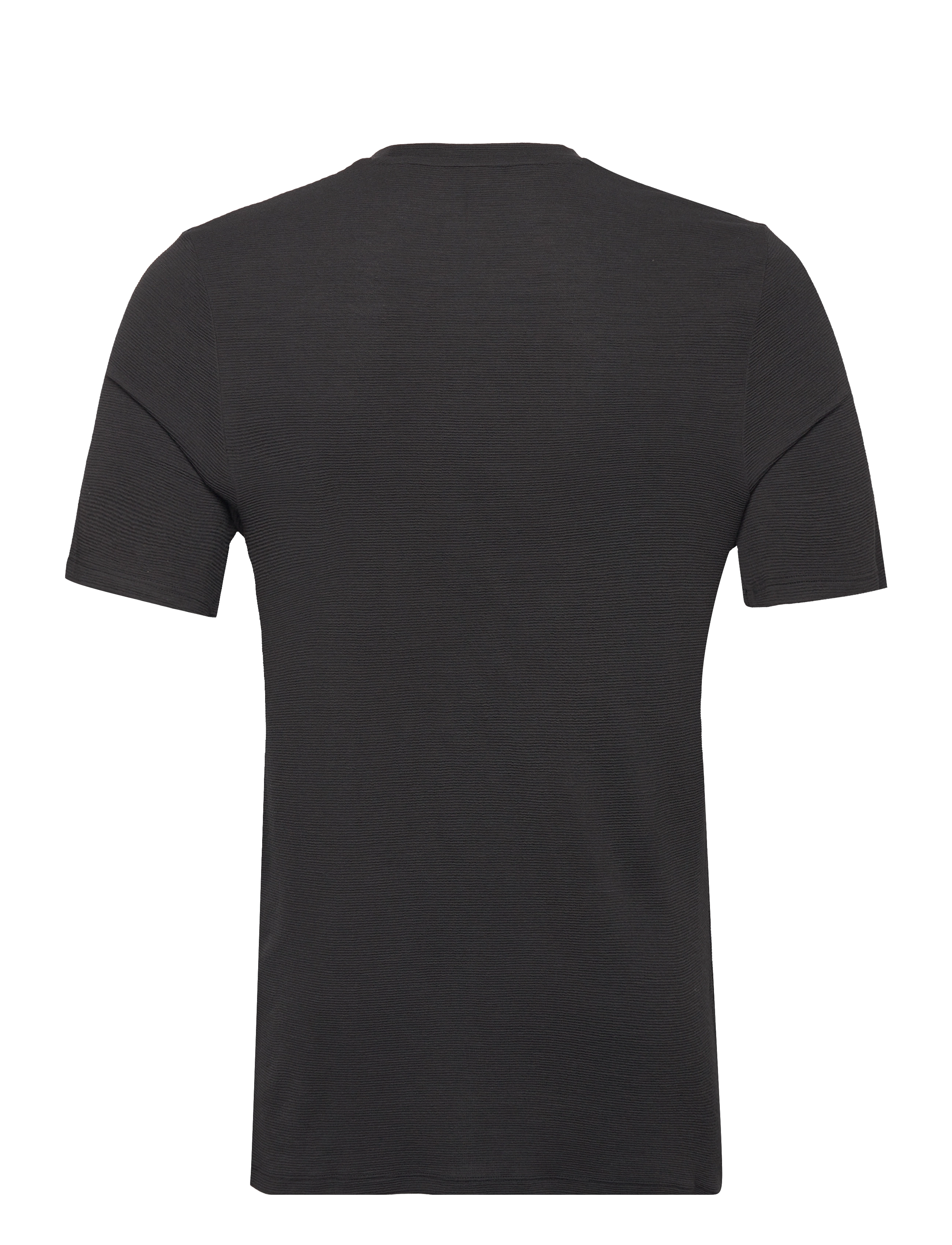 BOSS - Rib T-Shirt - marškinėliai trumpomis rankovėmis - black - 1