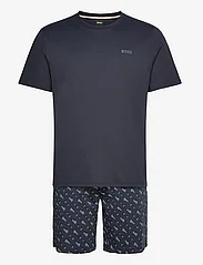 BOSS - Mono Short Set - zestaw piżamowy - dark blue - 0