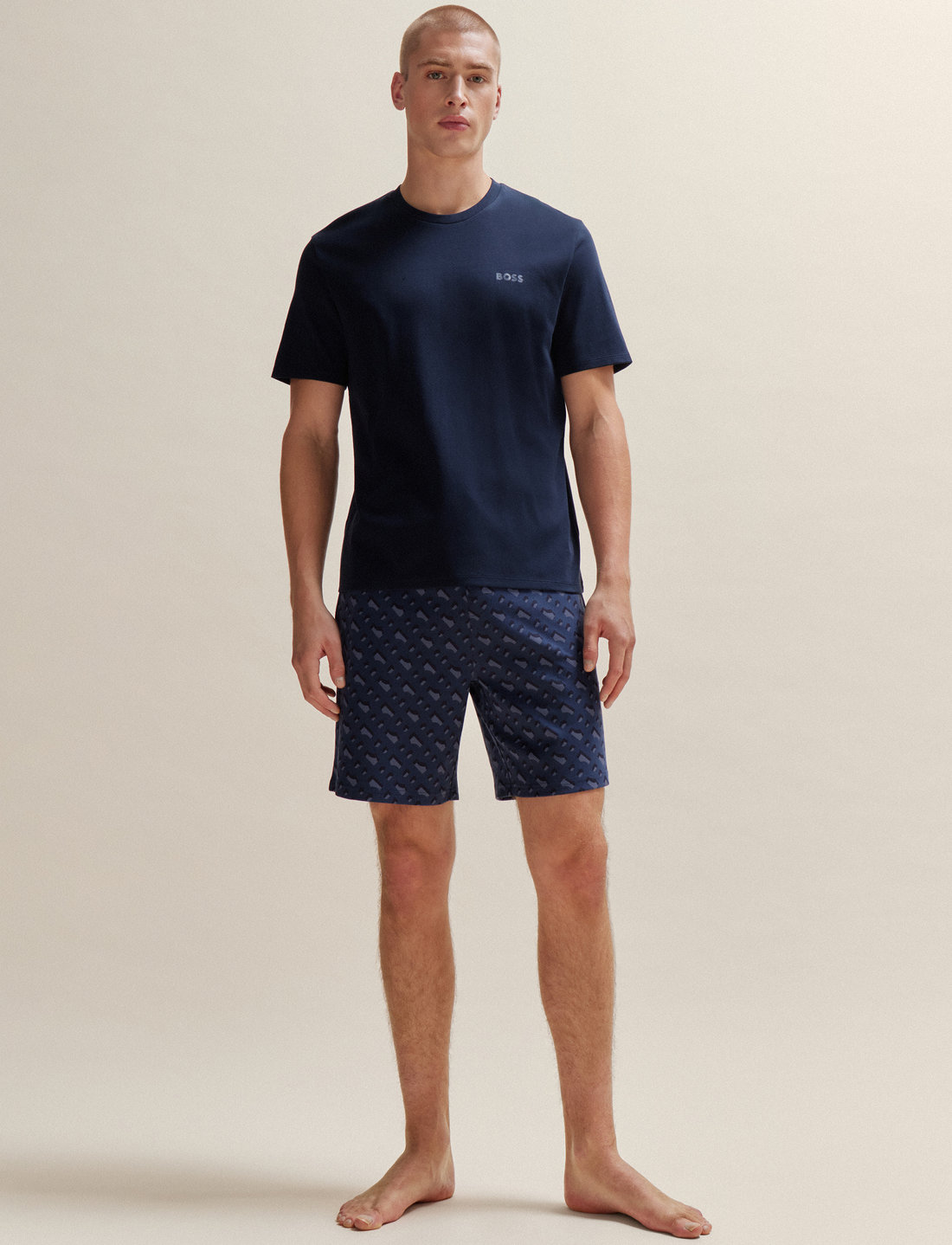 Hugo boss hot sale short set