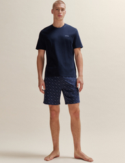BOSS - Mono Short Set - pidžamu komplekts - dark blue - 1
