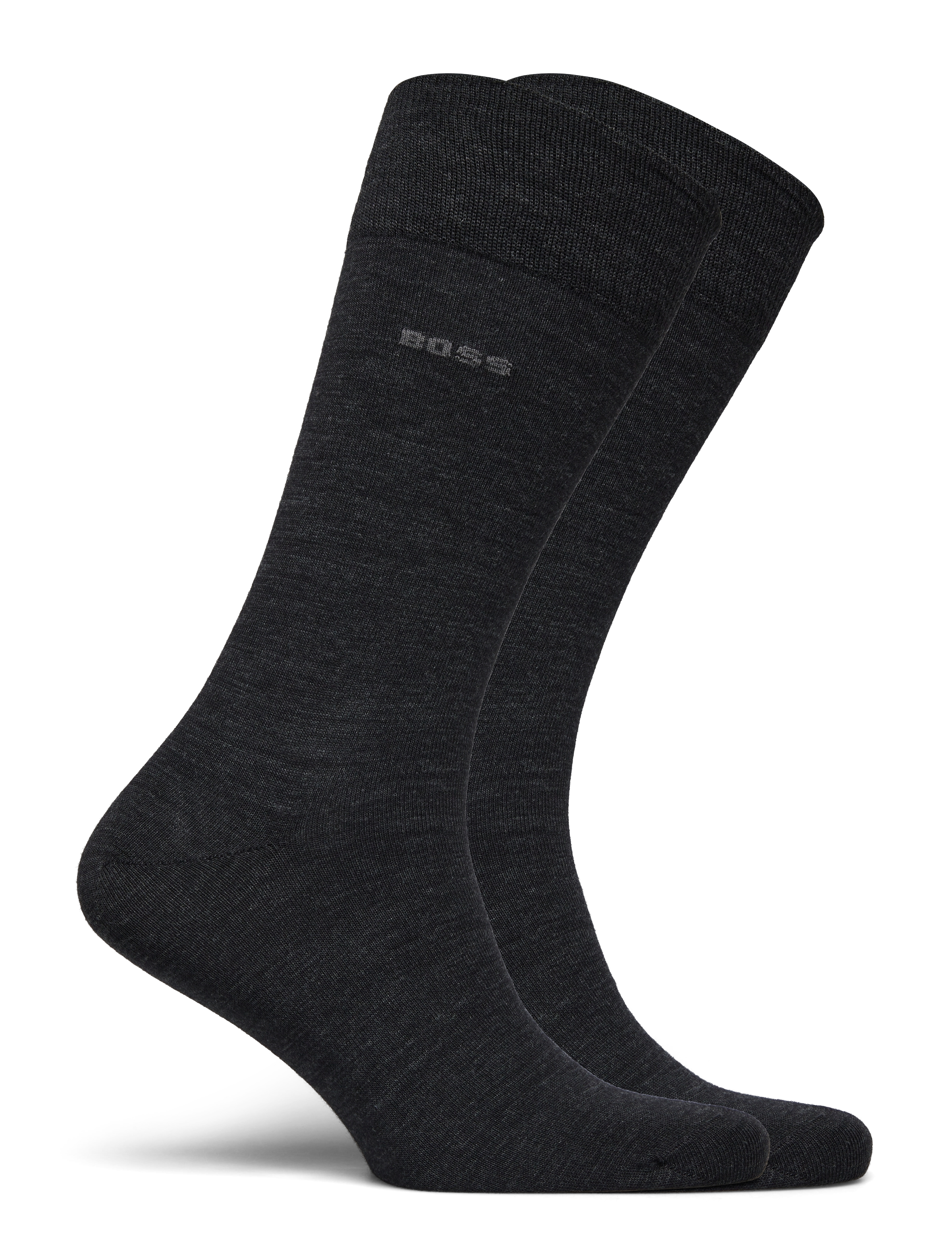 BOSS - 2P RS Uni WO - chaussettes crew - charcoal - 1