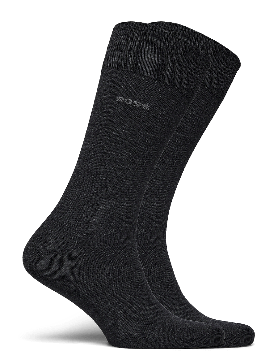 BOSS - 2P RS Uni WO - chaussettes crew - charcoal - 1