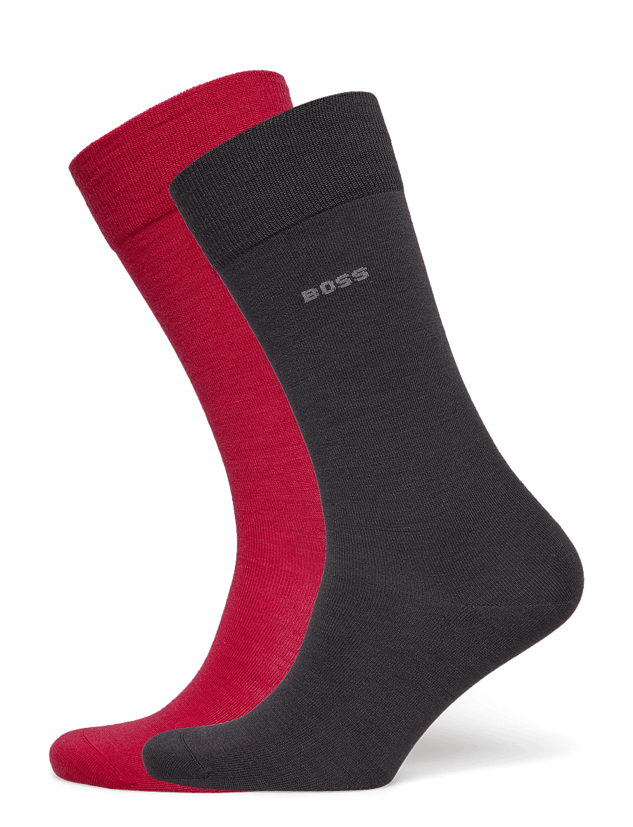 BOSS - 2P RS Uni WO - crew sokken - medium red - 0
