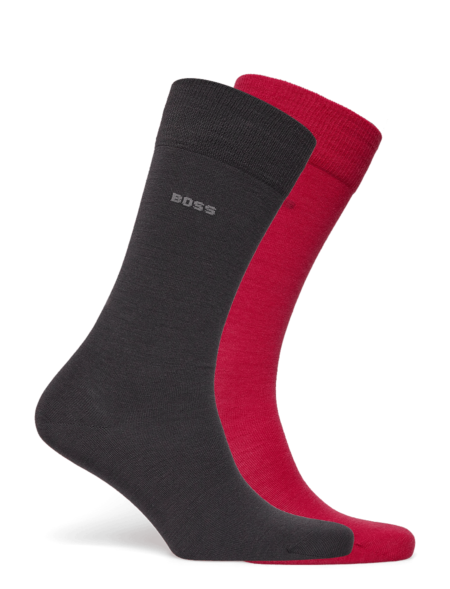 BOSS - 2P RS Uni WO - crew sokken - medium red - 1