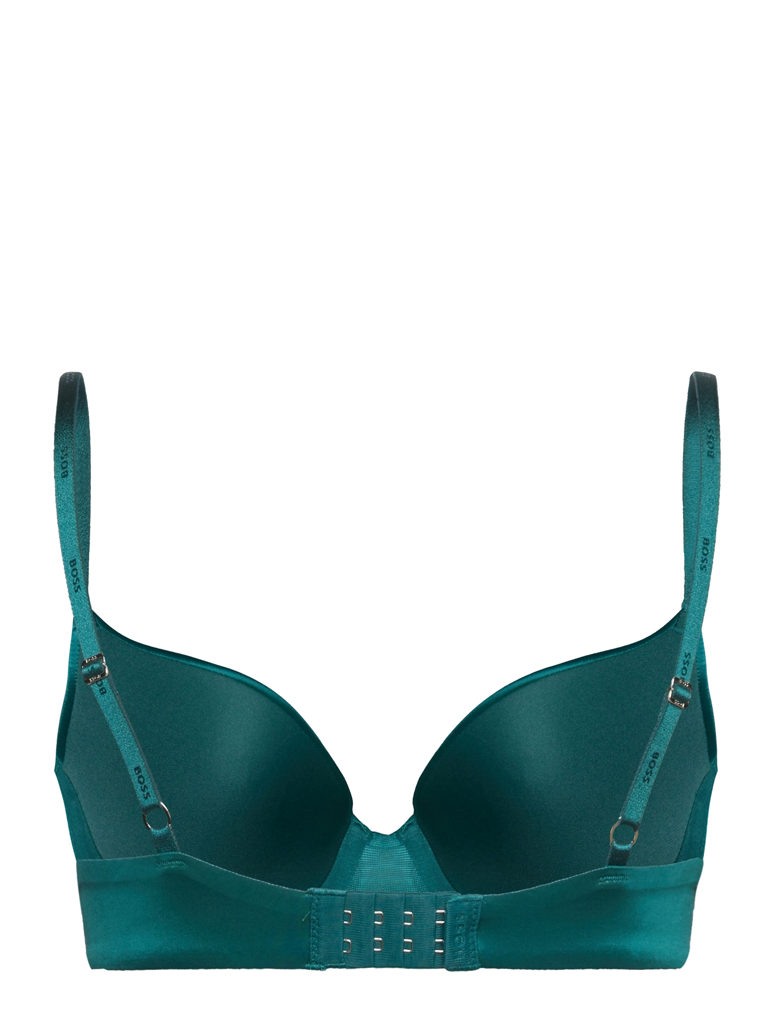 BOSS - UNDERWIRE BRA SATIN - open green - 1
