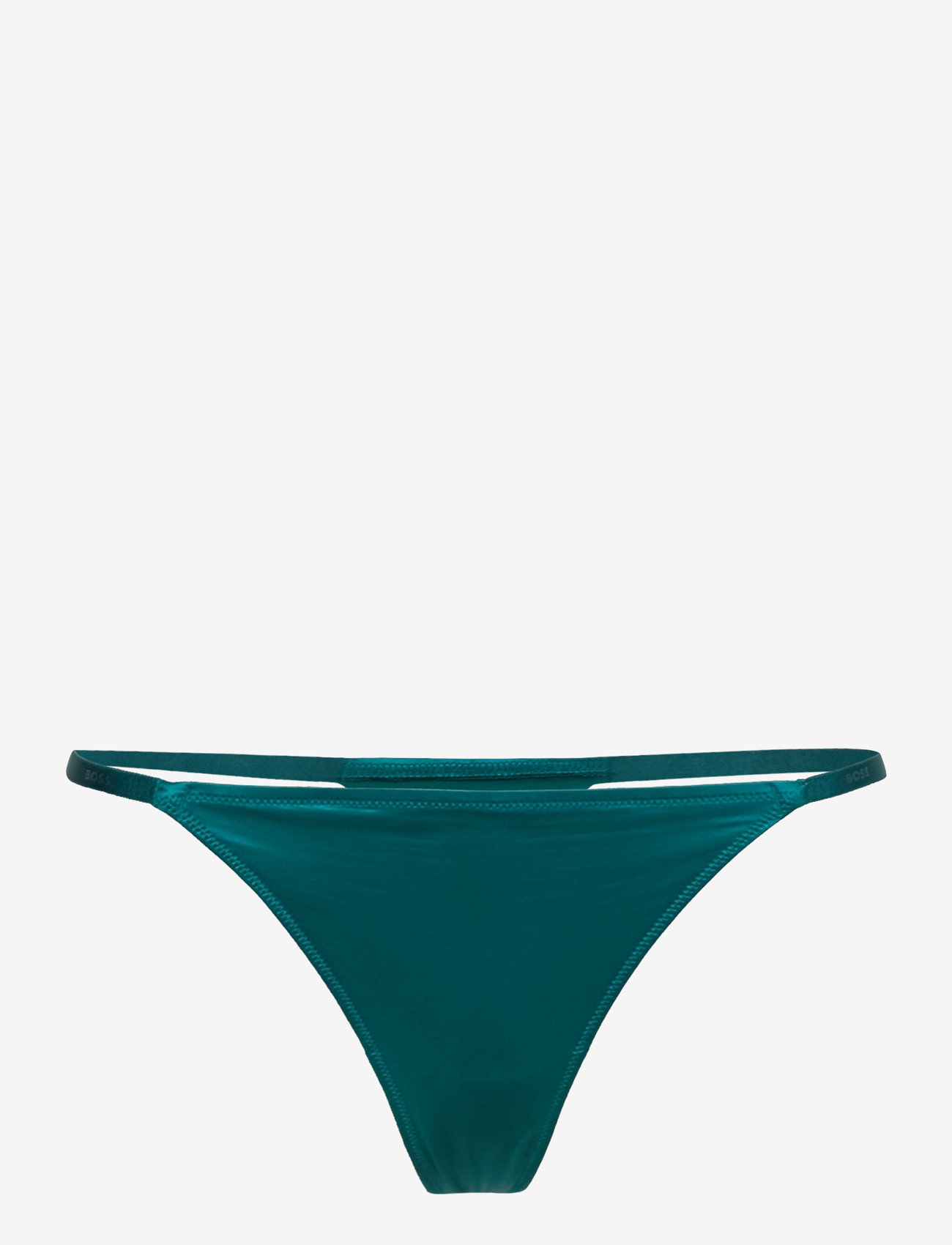 BOSS - THONG SATIN - open green - 0