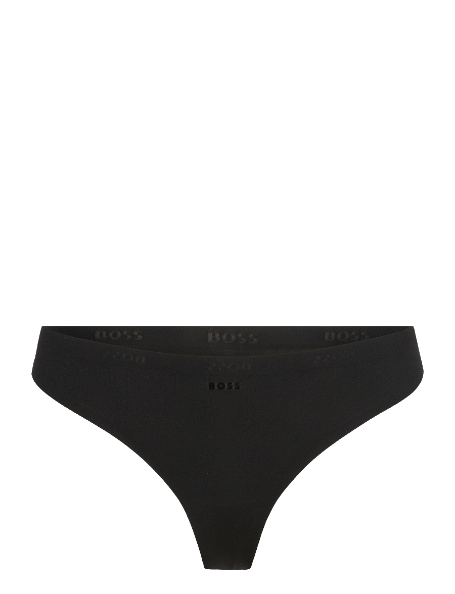 BOSS - THONG LASER CUT - seamless panties - black - 0
