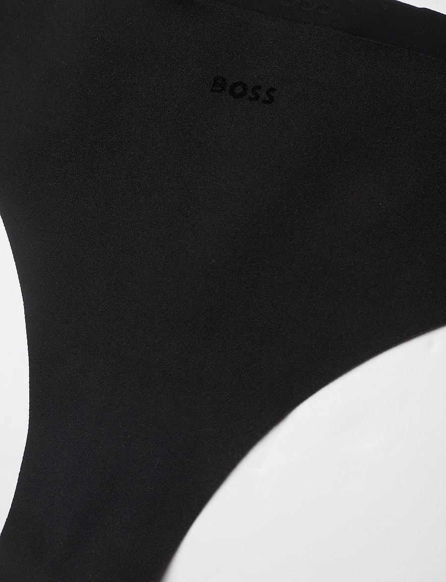 BOSS - THONG LASER CUT - seamless panties - black - 2