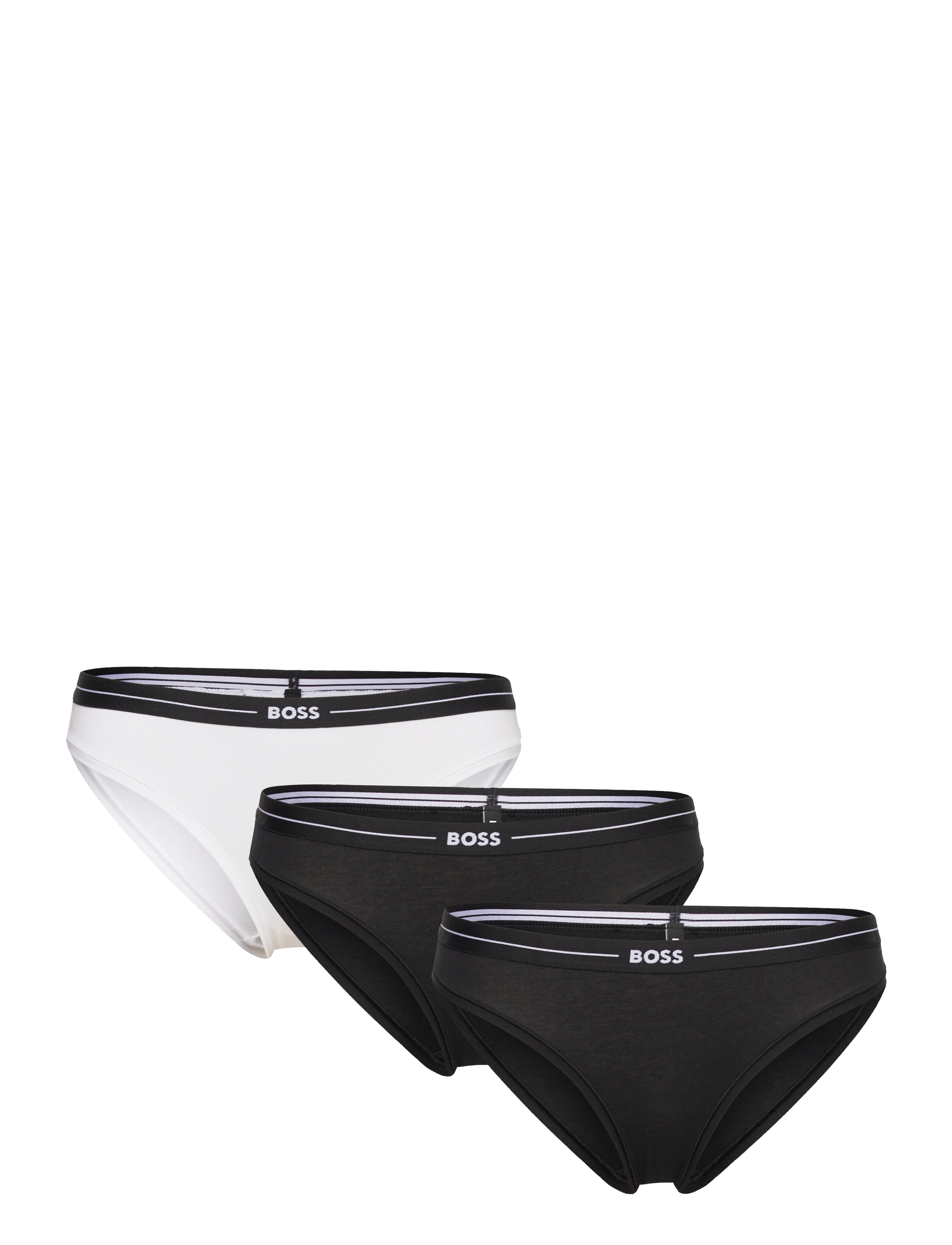 BOSS 3P Brief, XS, Black, Trusser > Trusser, Dame