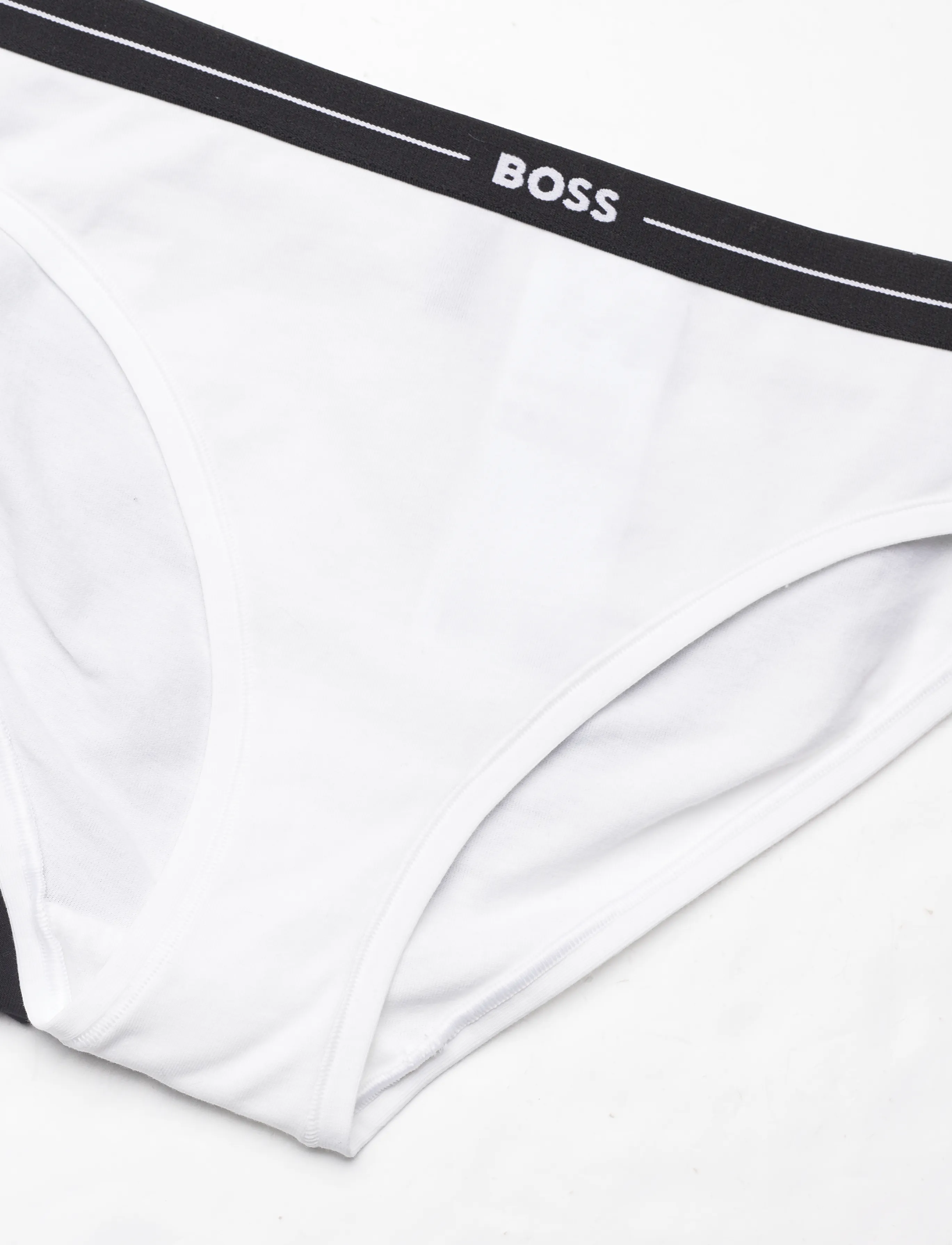 BOSS - 3P BRIEF - slips - open white - 2