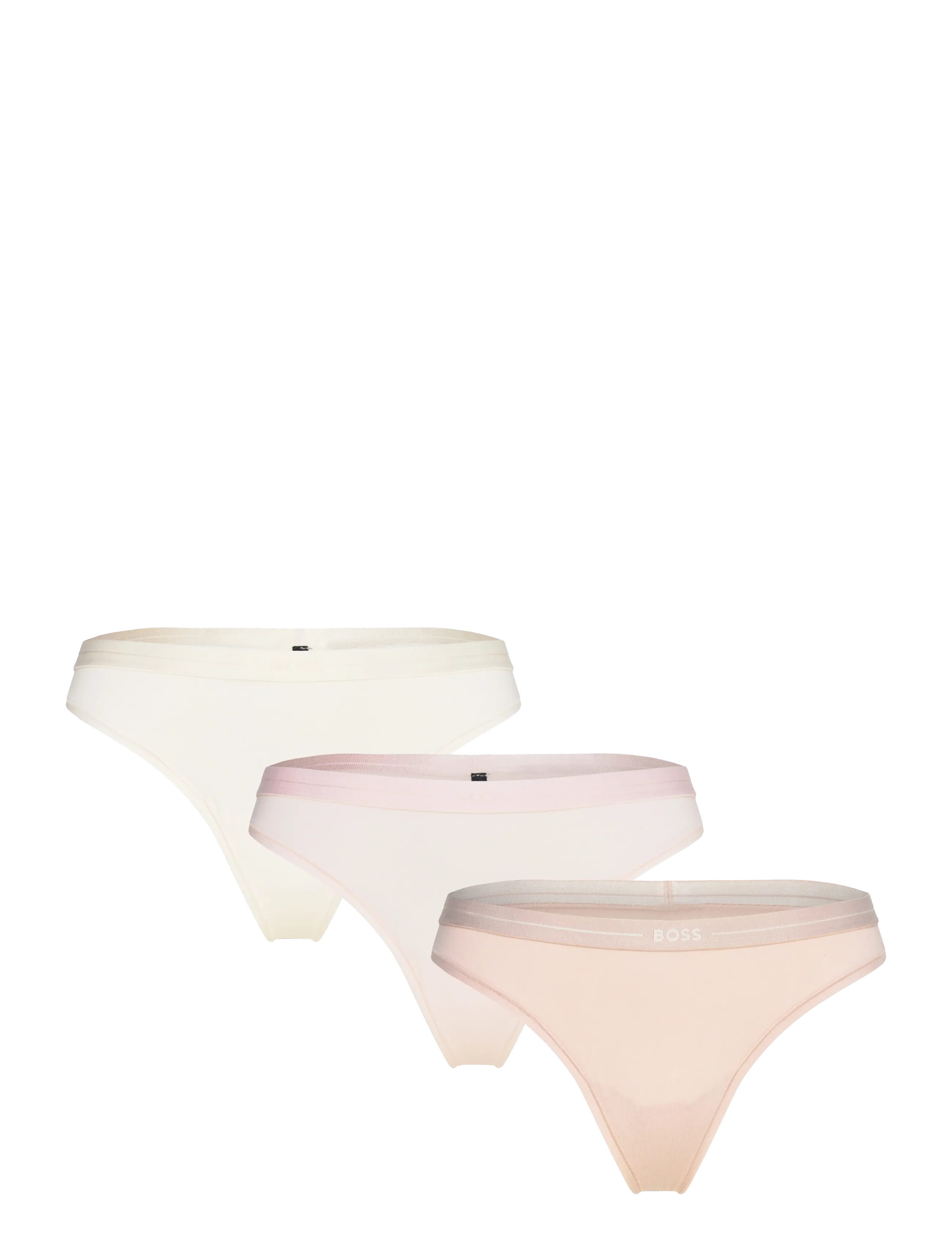 BOSS 3P Thong, L, Pink, Trusser > G-Streng, Dame