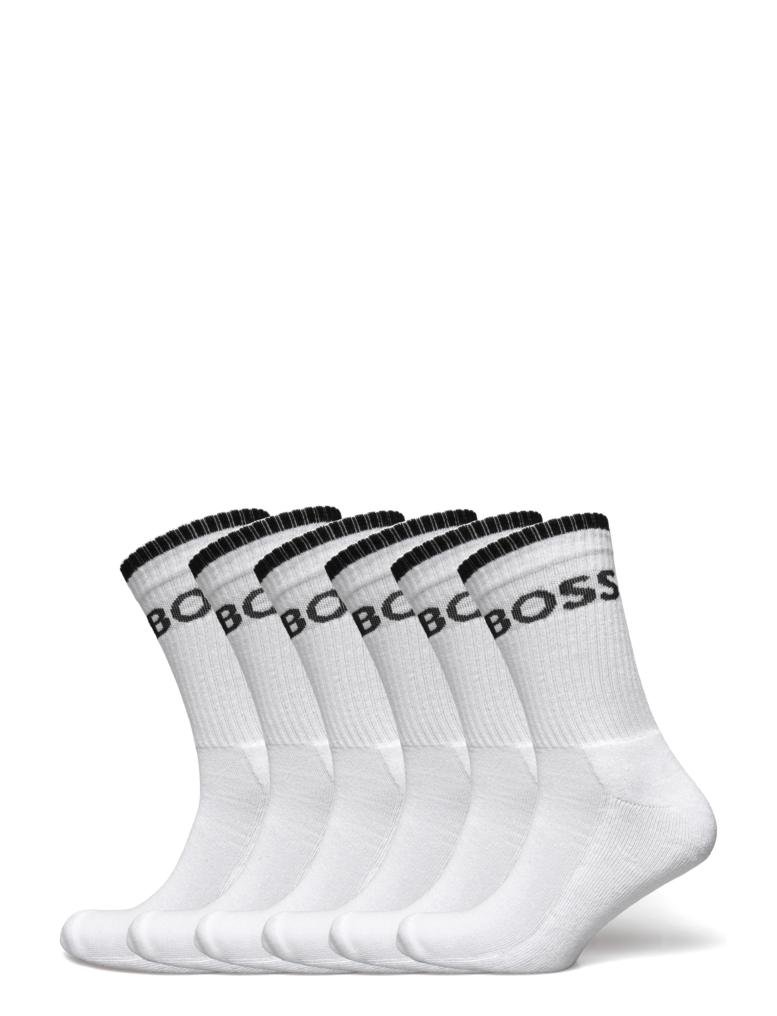 BOSS 6P Qs Stripe Cc Weiß - 39-42 - Herren
