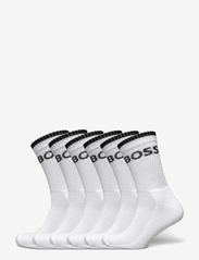 BOSS - 6P QS Stripe CC - regular socks - white - 0