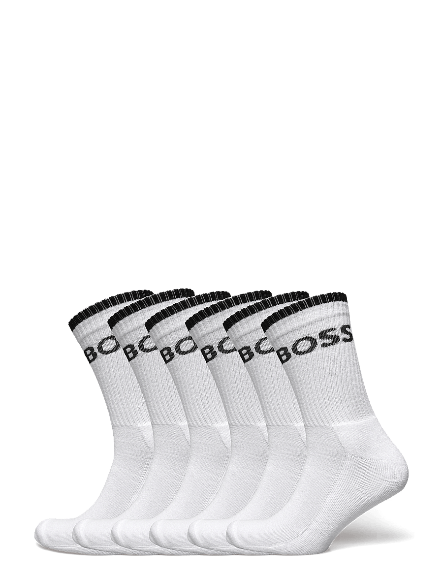 BOSS - 6P QS Stripe CC - klassikalised sokid - white - 0