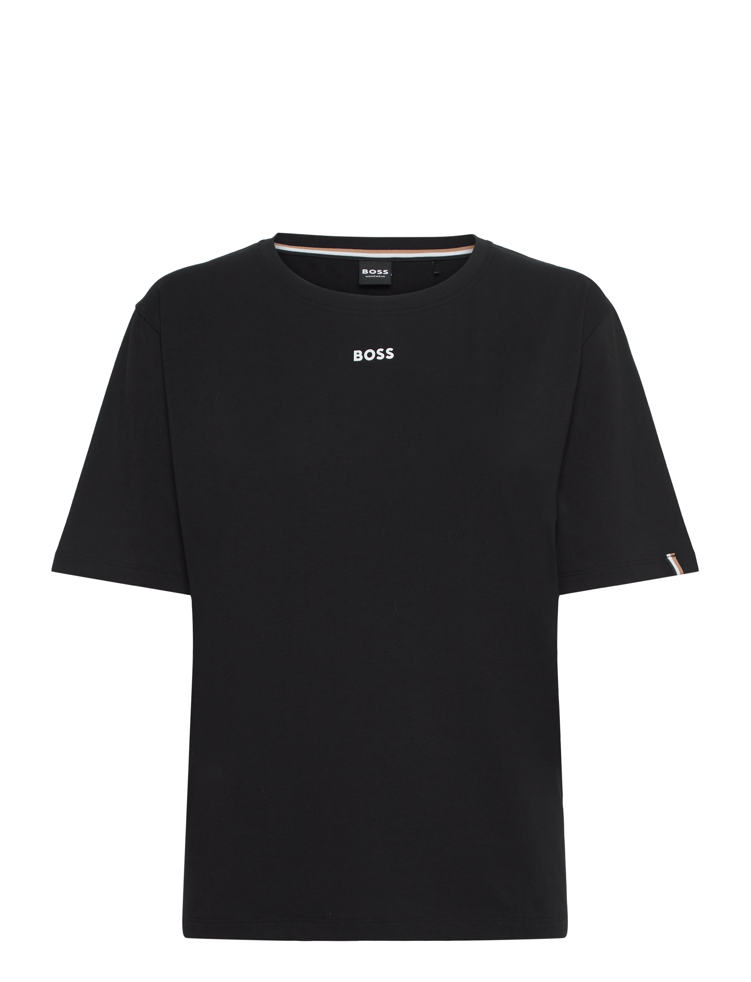 BOSS Ci_T-Shirt, XL, Black, T-Shirts & Toppe > Kortærmede, Dame