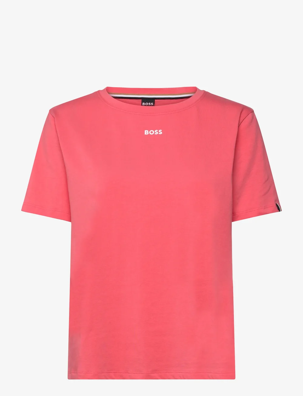 BOSS - CI_T-Shirt - oberteile - dark pink - 0