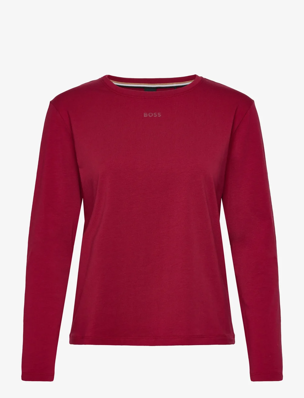 BOSS - CI_LS-Shirt - oberteile - dark red - 0