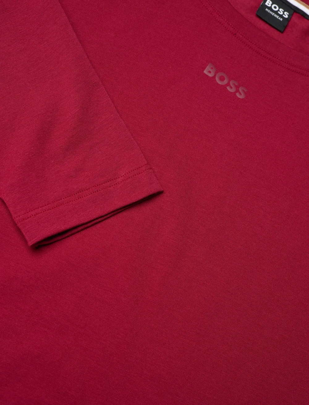 BOSS - CI_LS-Shirt - oberteile - dark red - 2