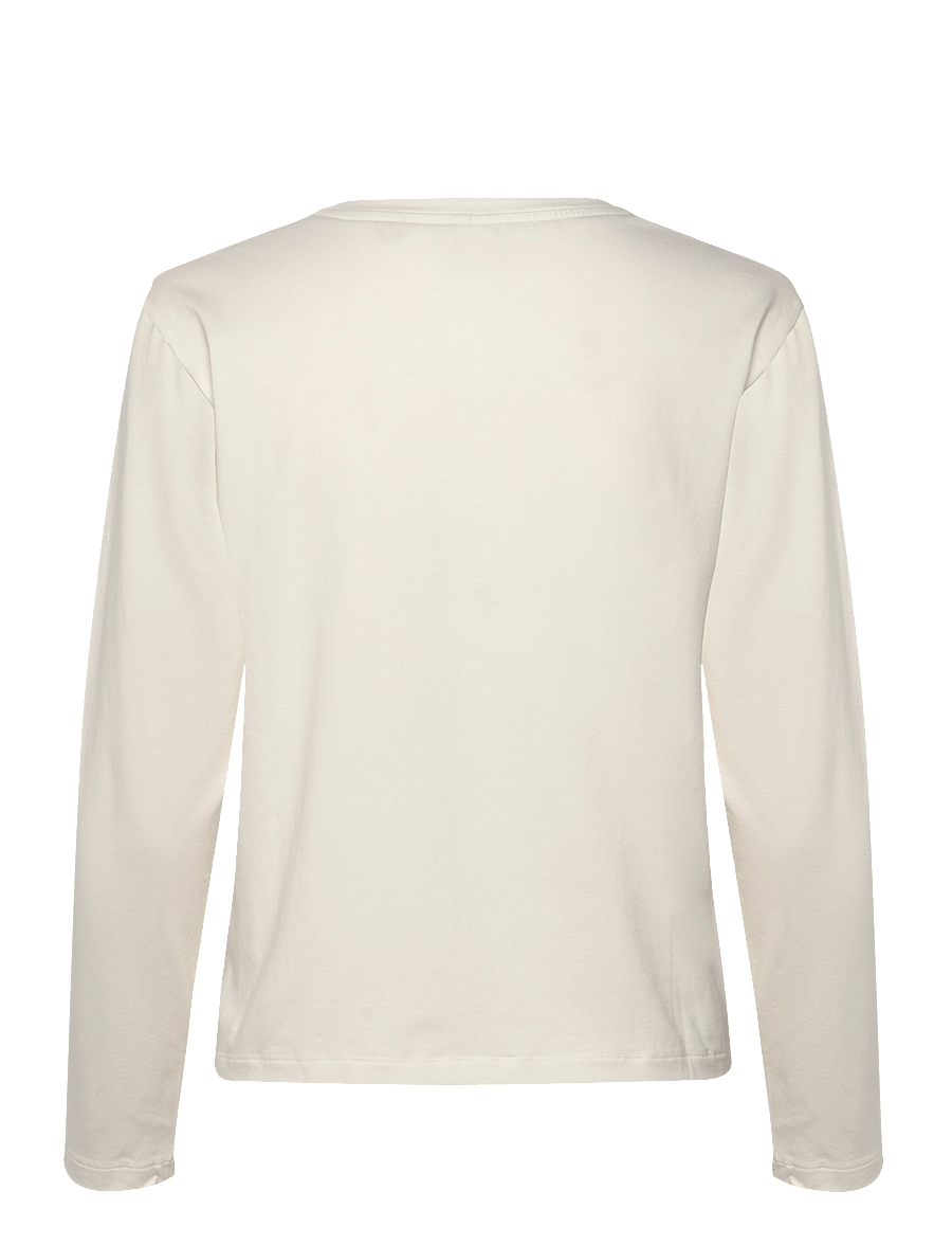 BOSS - CI_LS-Shirt - tops - open white - 1
