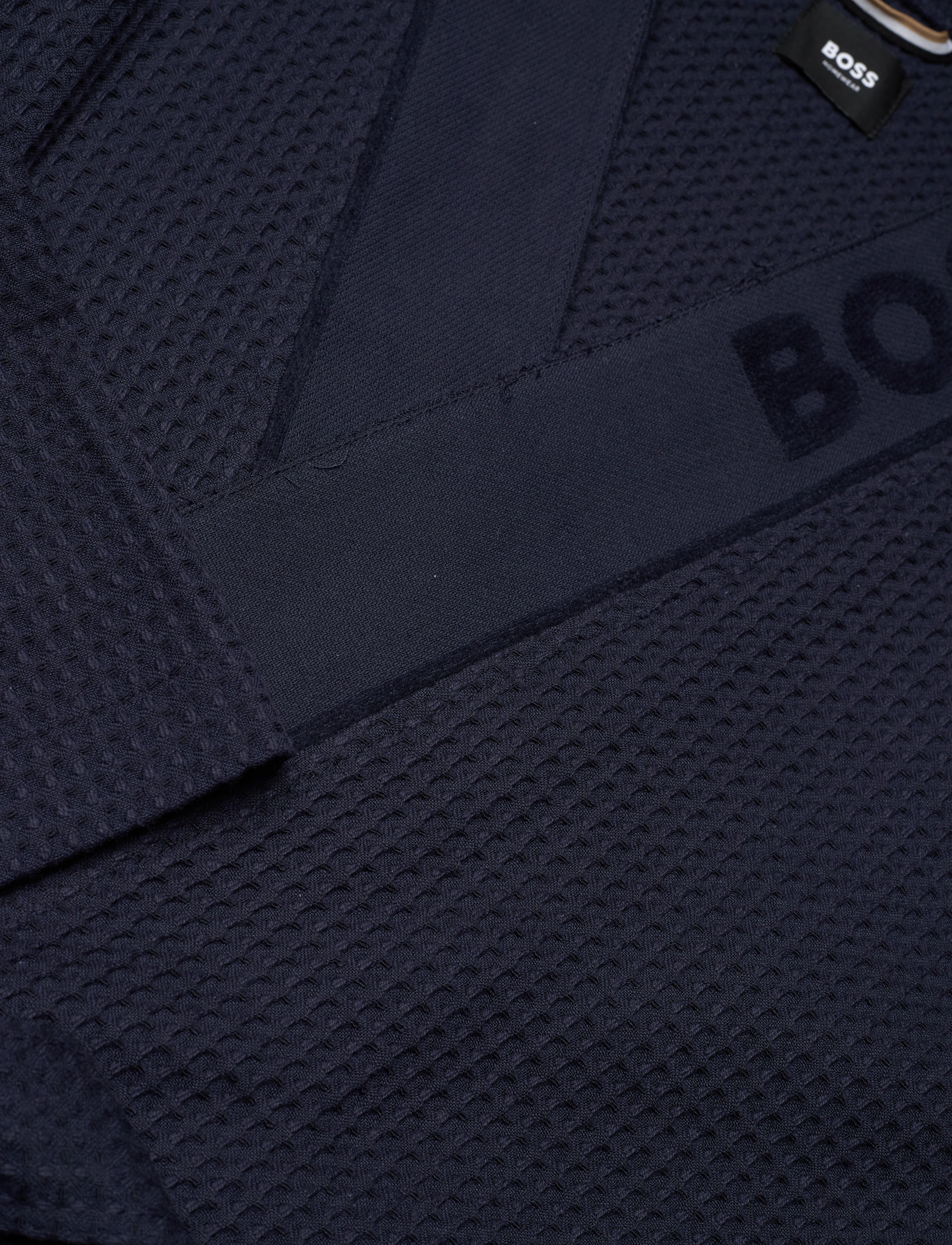 BOSS - Waffle Kimono - dark blue - 2